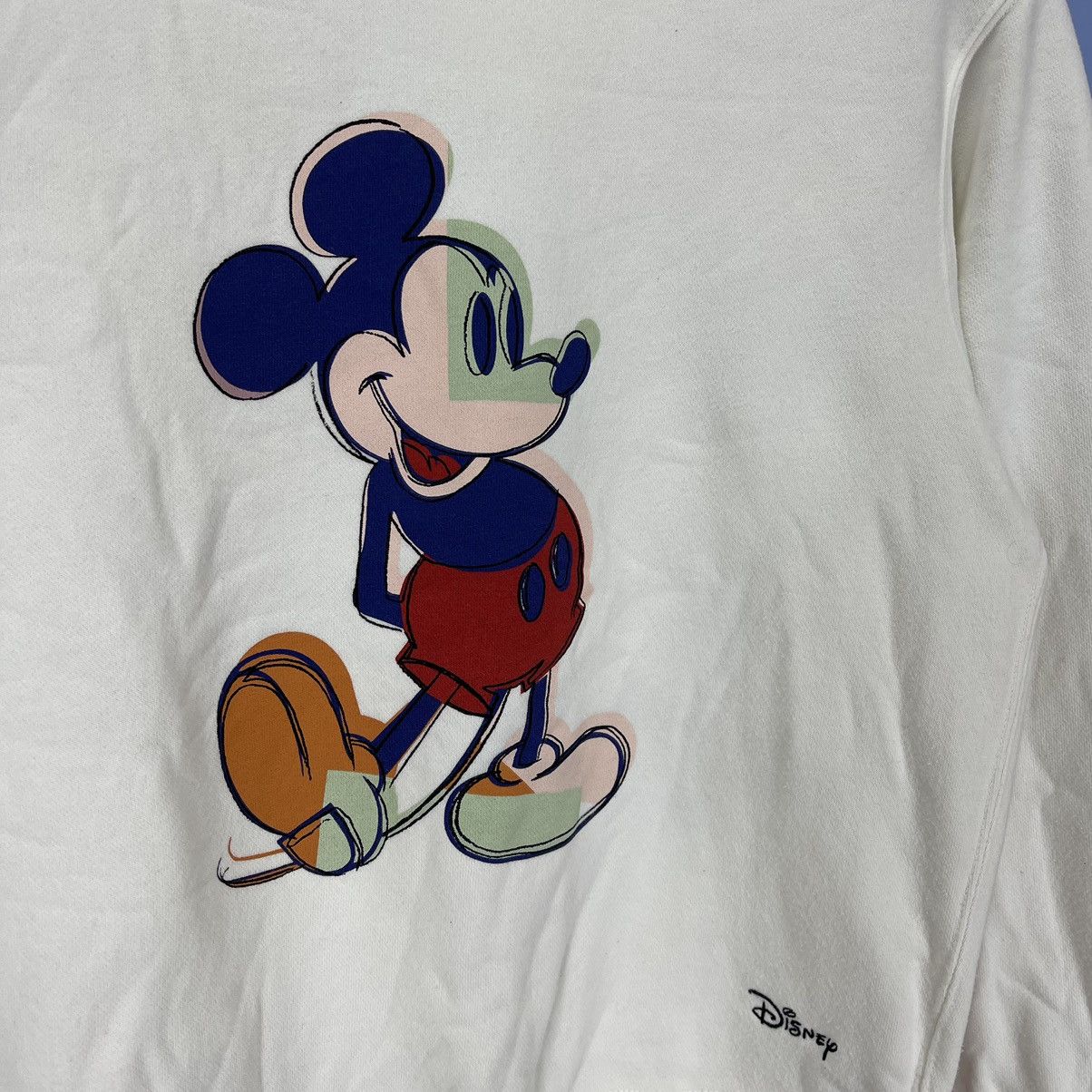 Andy Warhol × Uniqlo UNIQLO x MICKEY MOUSE x ANDY WARHOL Sweatshirt #1467/AY Size S / US 4 / IT 40 - 2 Thumbnail