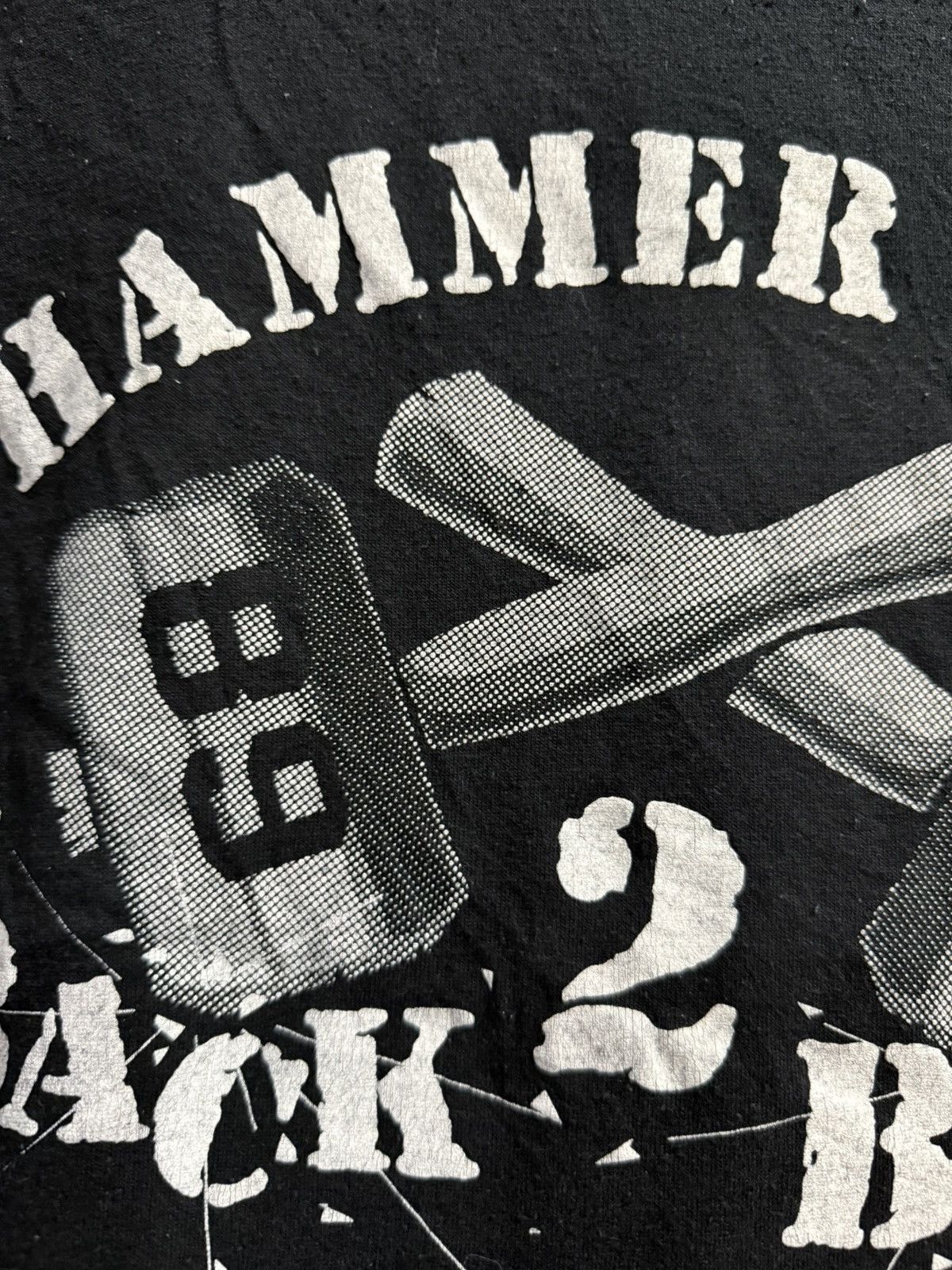 NFL Vintage 90s NFL Bad Boy Hammer Time World Champions Tee Size US XL / EU 56 / 4 - 9 Thumbnail