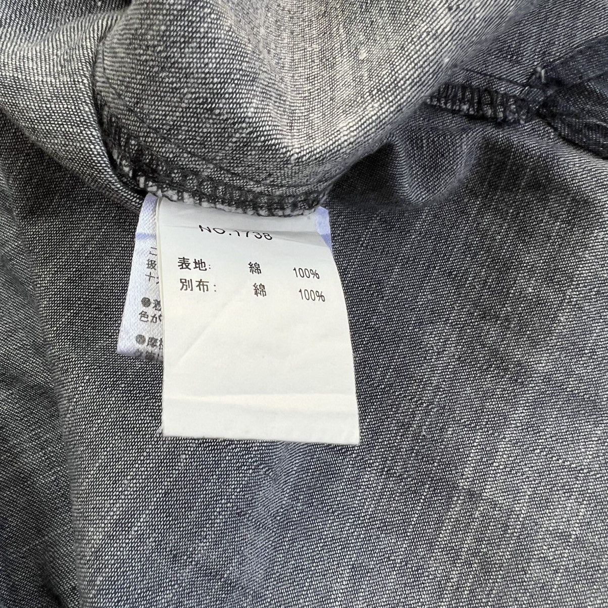 Japanese Brand The ETBX Work Clothing Motorcycle Denim Button up Shirt Size US M / EU 48-50 / 2 - 7 Thumbnail