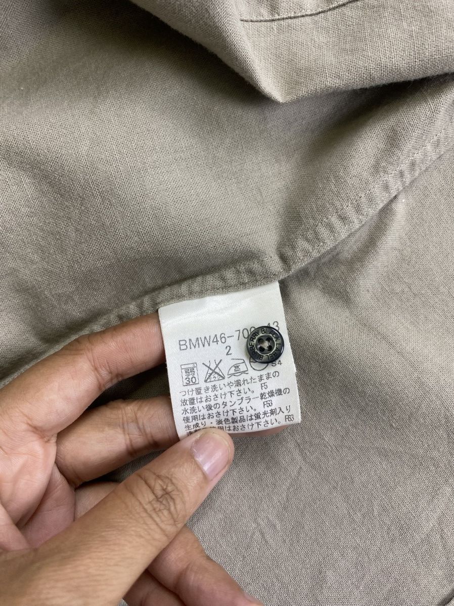 Burberry Vintage Burberry Black Label Button Ups Shortsleeve Shirt Size US M / EU 48-50 / 2 - 11 Thumbnail