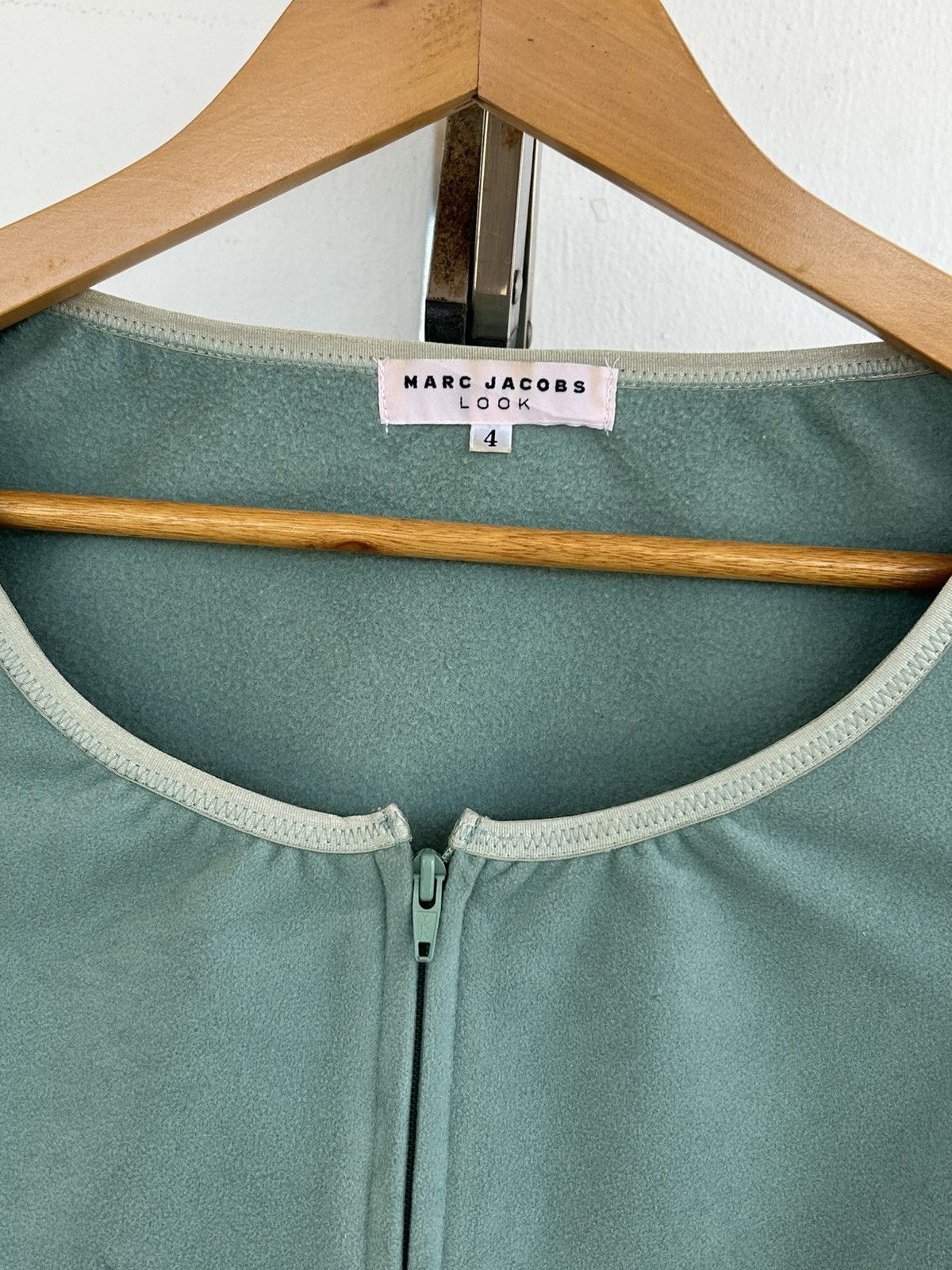 Marc Jacobs Marc Jacobs Look Green Zipped Top Size M / US 6-8 / IT 42-44 - 4 Thumbnail