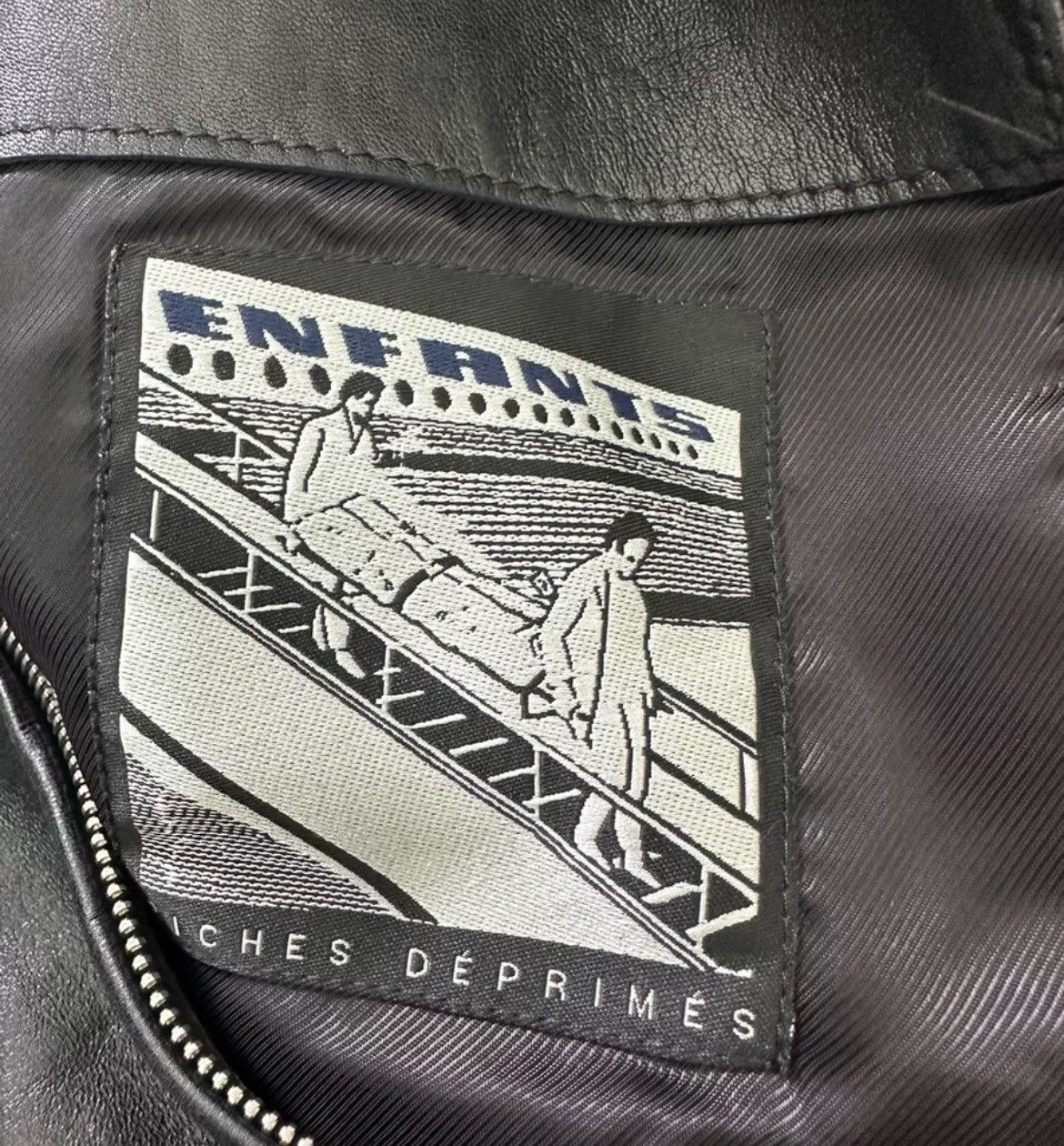 Enfants Riches Deprimes Enfants Riches Deprimes Man Embroidered Leather jacket Size US M / EU 48-50 / 2 - 4 Thumbnail