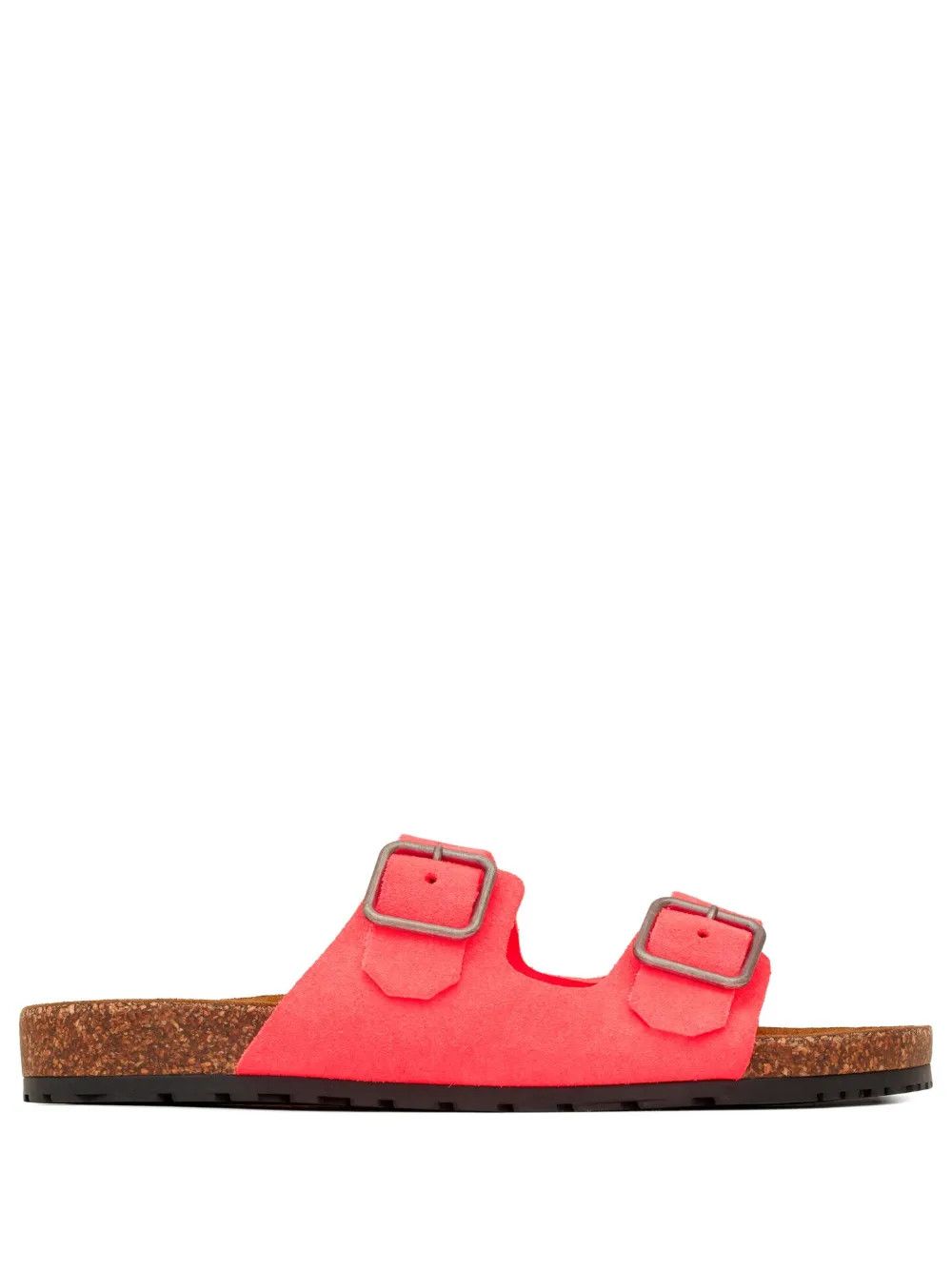 Saint Laurent Paris Jimmy Flat Sandals in suede Size US 11 / EU 44 - 1 Thumbnail