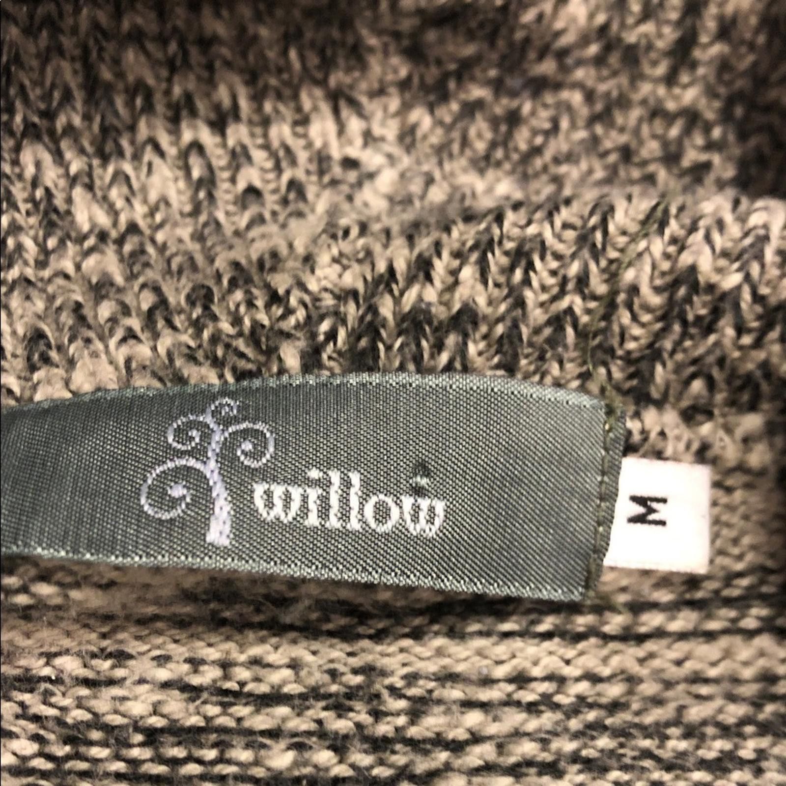 Other Willow Eclectic Grandpa Knit sweater vest Black Gray pockets Size L / US 10 / IT 46 - 5 Thumbnail