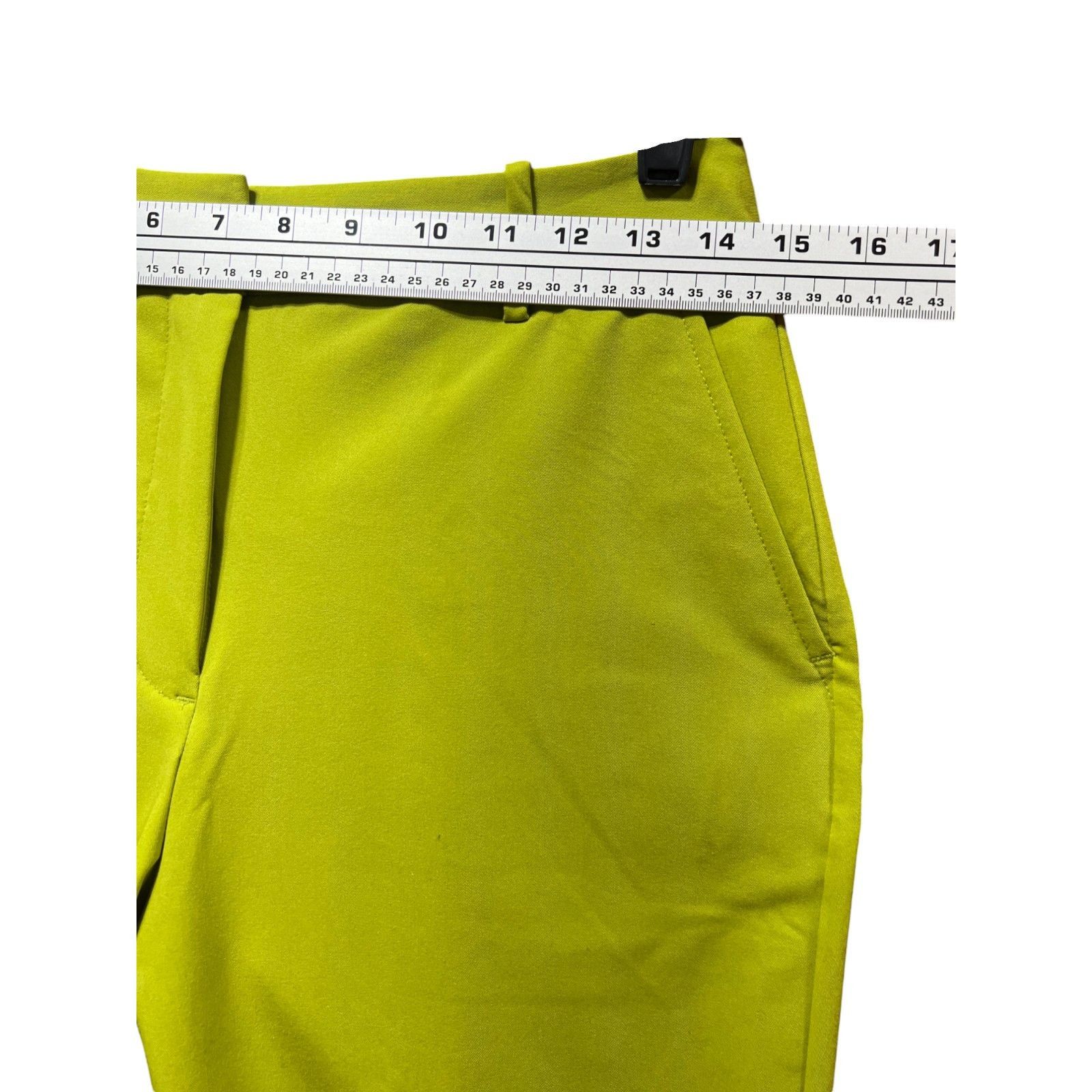 Worthington Worthington - Women's High-Rise Modern Trouser - Golden Lime Size 26" / US 2 / IT 38 - 5 Thumbnail