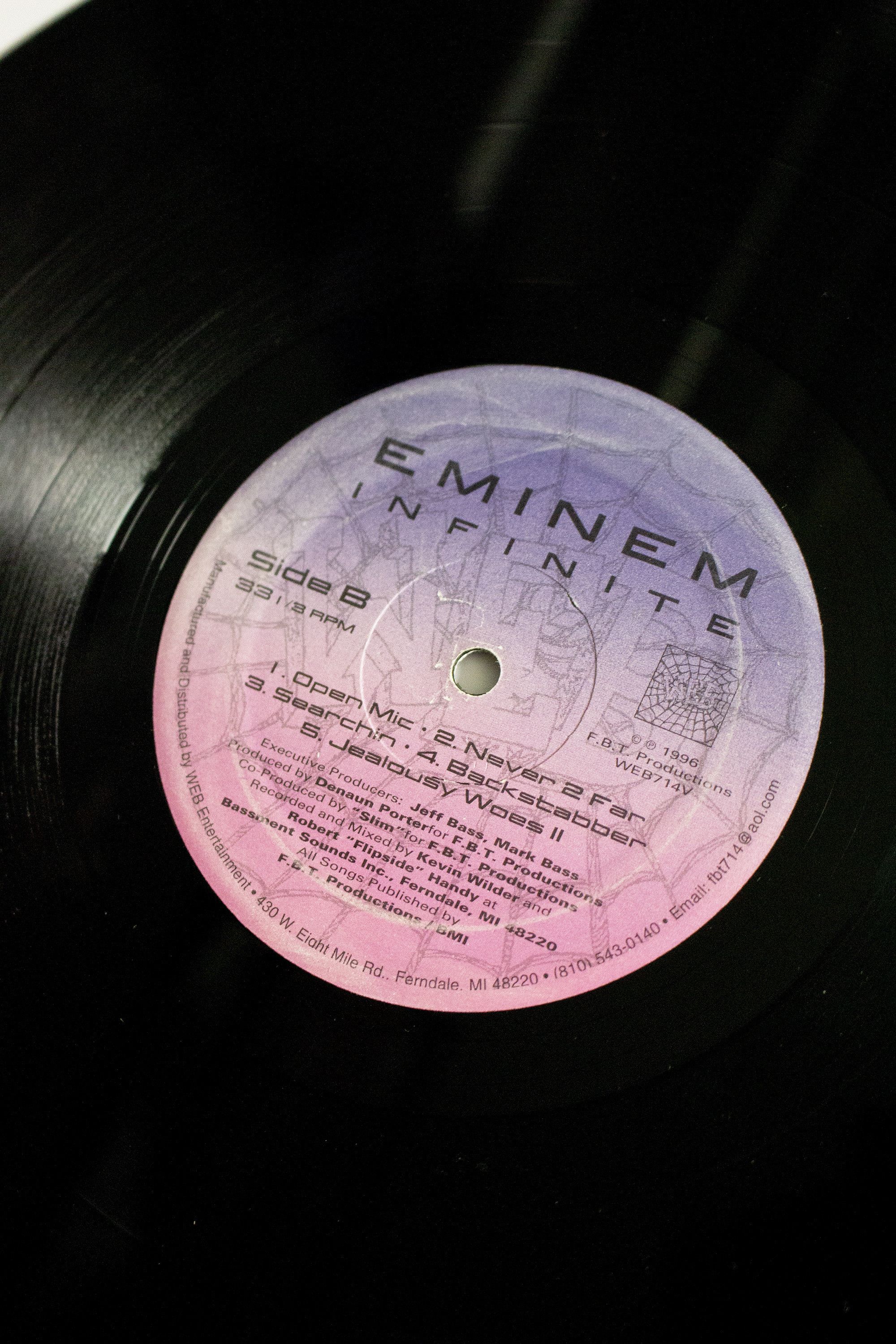 Eminem Eminem - Infinite Original 1996 Vinyl Size ONE SIZE - 5 Thumbnail