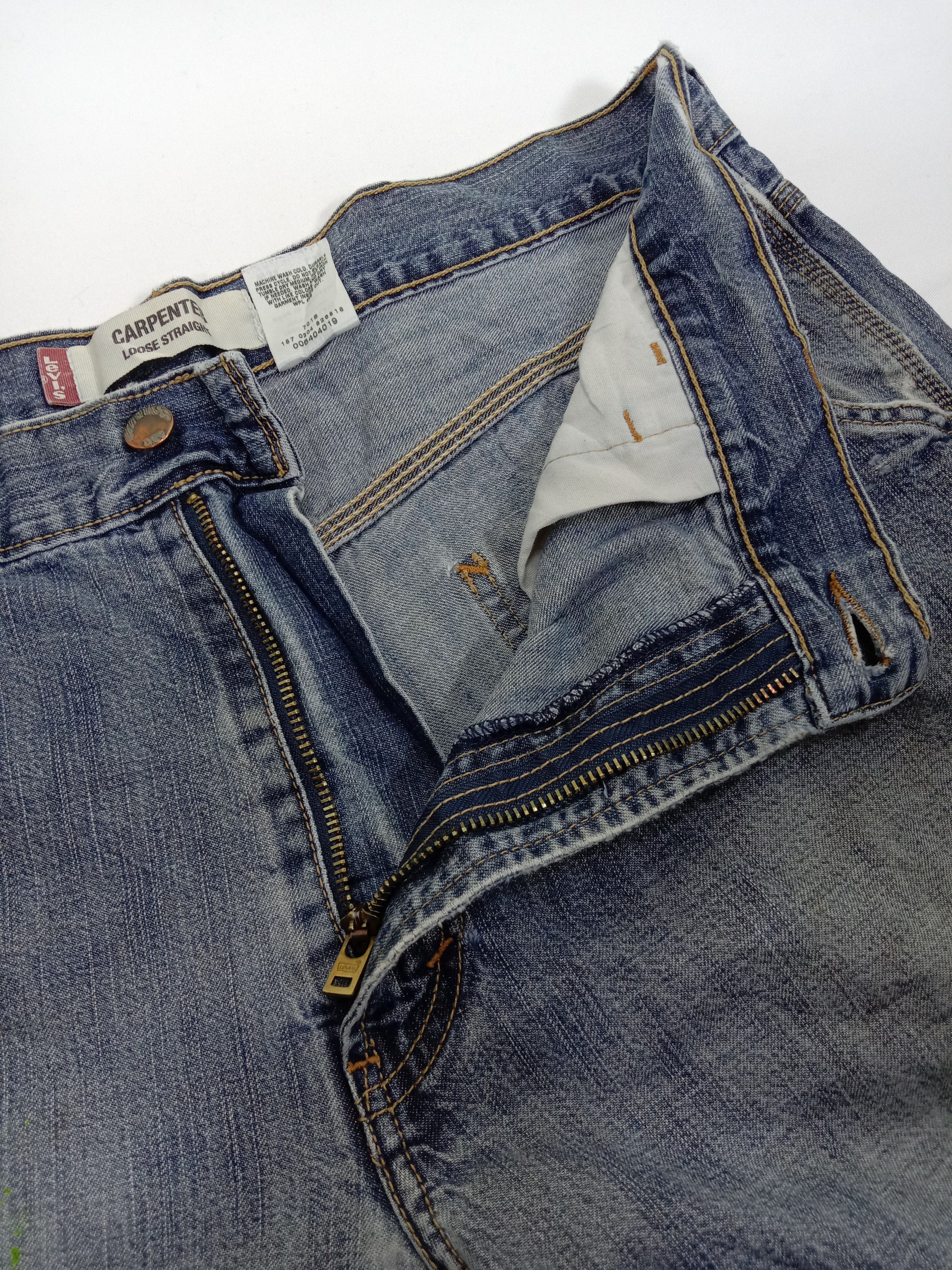 Levi's Vintage Levi's Carpenter Loose Straight Jeans Size US 34 / EU 50 - 11 Thumbnail