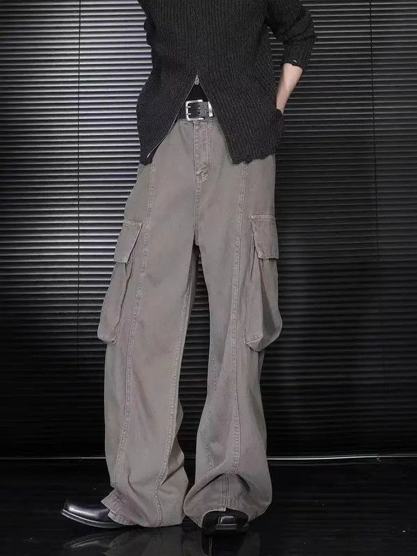 Japanese Brand VIBE High street retro patchwork baggy overalls Size US 34 / EU 50 - 2 Thumbnail