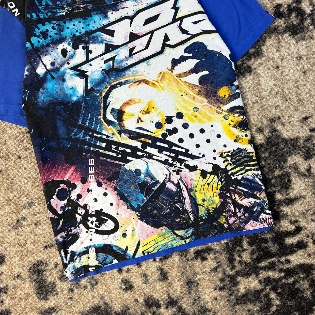 No Fear No Fear Allover Print Motocross Vintage Y2K T-Shirt 1TS7 Size US M / EU 48-50 / 2 - 3 Thumbnail