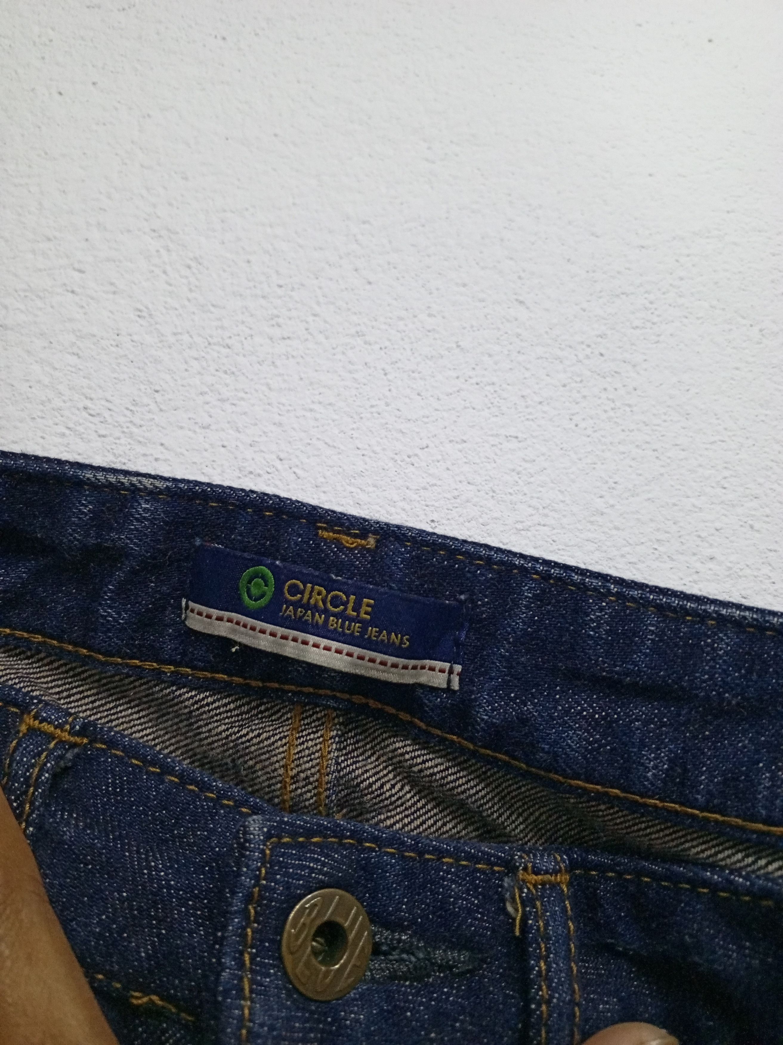 Japan Blue Jeans 🔥JAPAN BLUE JEANS SALVEDGE BLUE/BLACK🔥 Size US 31 - 9 Thumbnail
