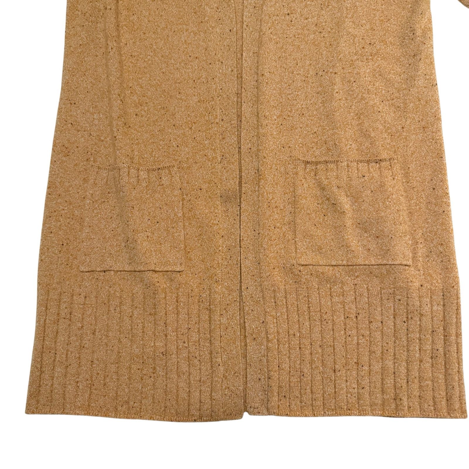 Garnet Hill Enid Patch Pocket Cashmere Cardigan Sweater XS