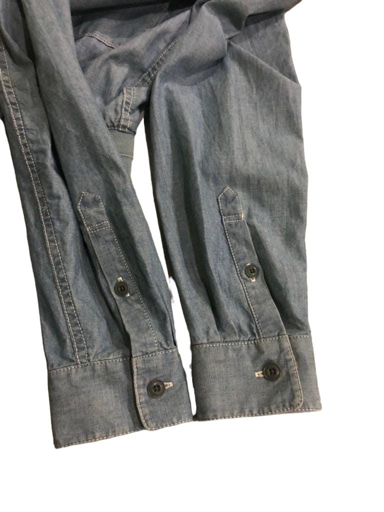 Lemaire × Uniqlo Uniqlo AND Lamaire Soft Denim Button Jacket Size US M / EU 48-50 / 2 - 11 Thumbnail