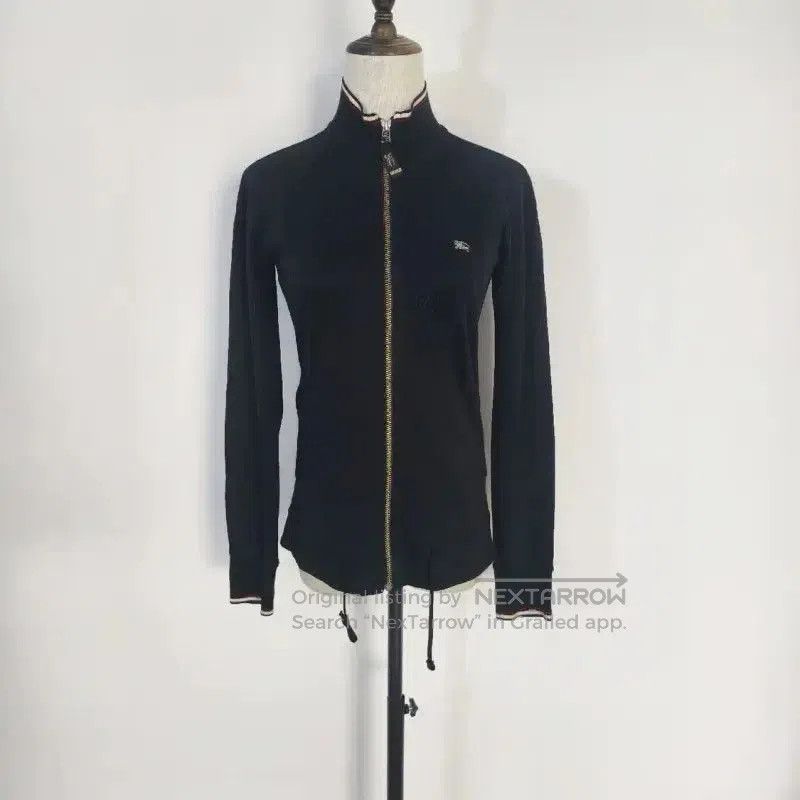 Burberry Burberry Black Cotton Long Sleeve Cardigan. Size M / US 6-8 / IT 42-44 - 1 Thumbnail