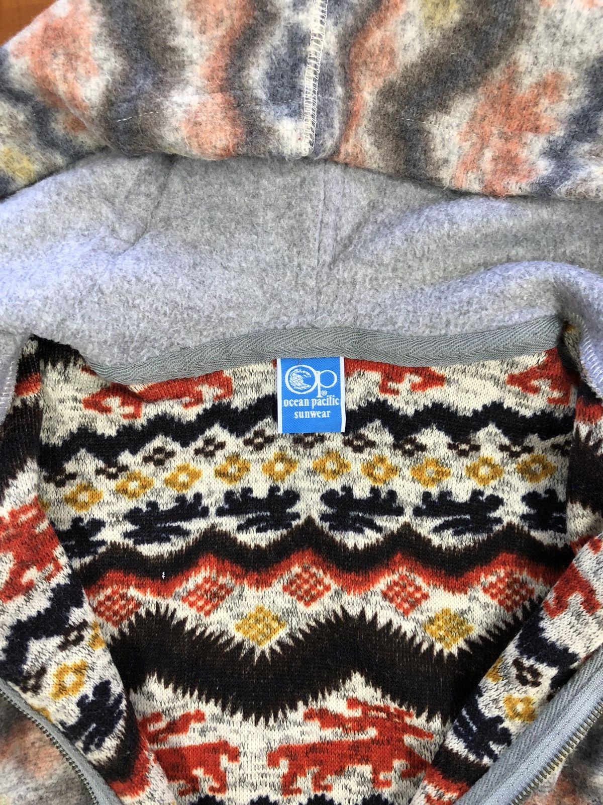 Ocean Pacific Ocean Pasific Zipper Hoodie Size US L / EU 52-54 / 3 - 15 Thumbnail