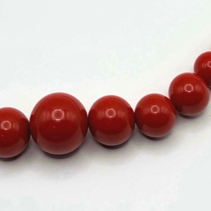 Other Red Beaded Necklace Size ONE SIZE - 2 Thumbnail