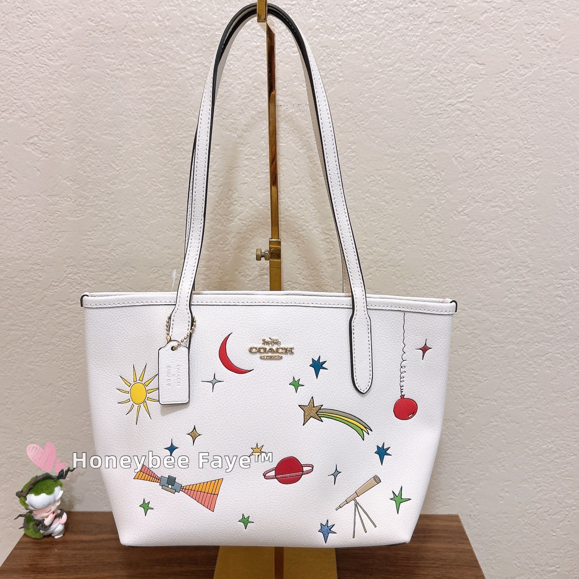 Coach NWT Coach X OBSERVED BY US Small City Tote Bag CU387 Size ONE SIZE - 1 Thumbnail