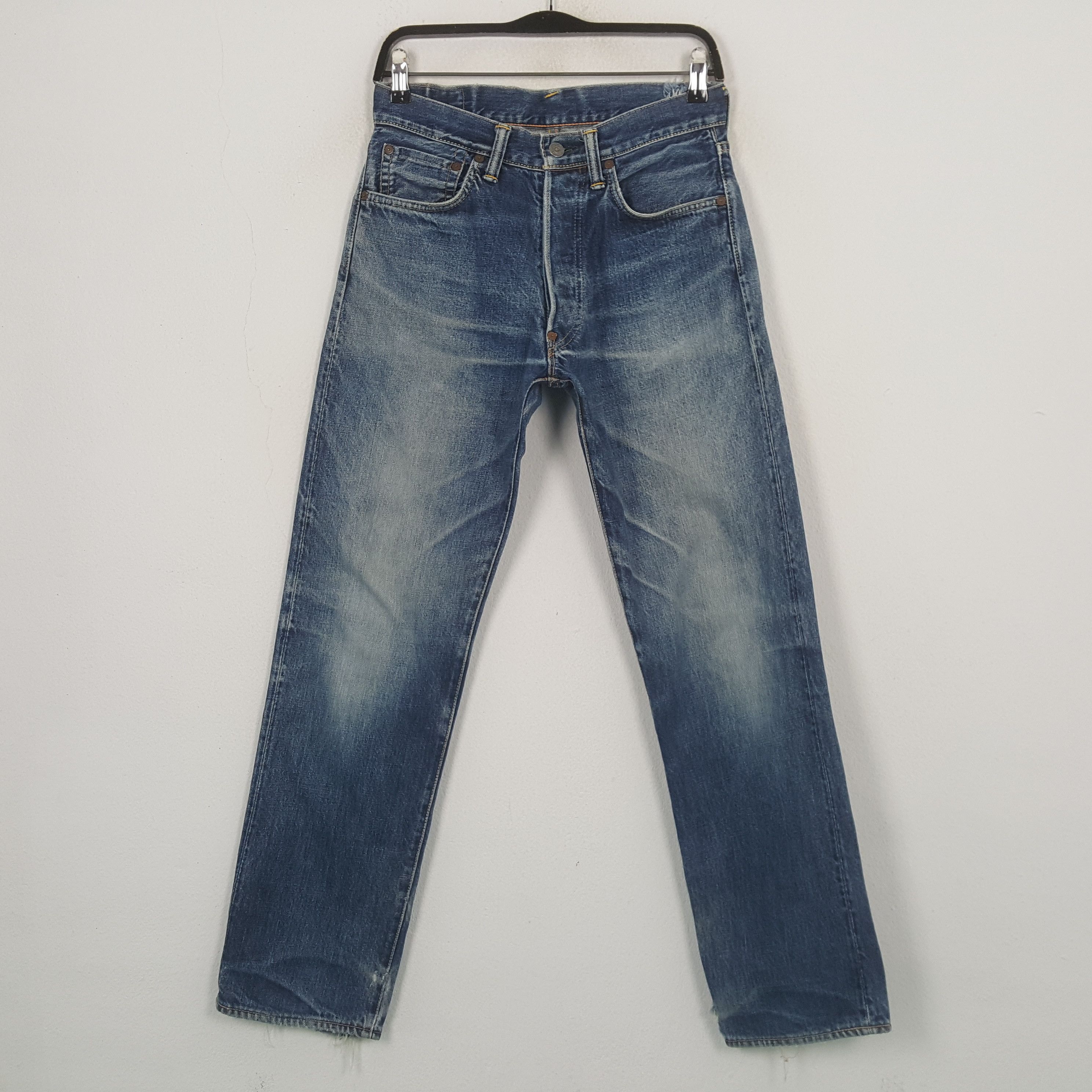 Evisu Evisu Japanese Brand Custom Daicock Jeans C297N12 Size US 29 - 4 Thumbnail