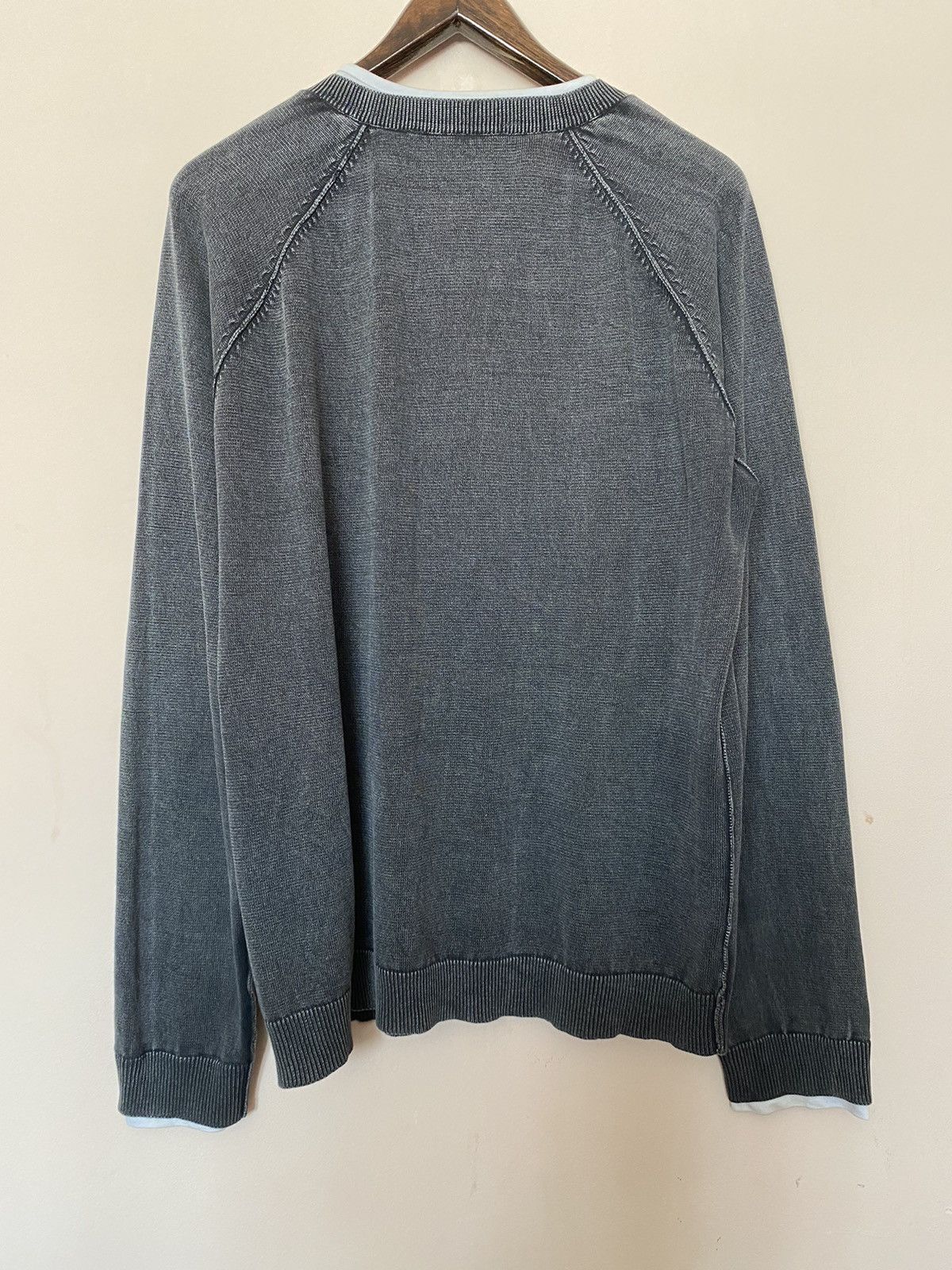 Versace 19V69 Versace Y2K 00s Mini Logo Vintage Long Sleeve Size US XL / EU 56 / 4 - 5 Thumbnail