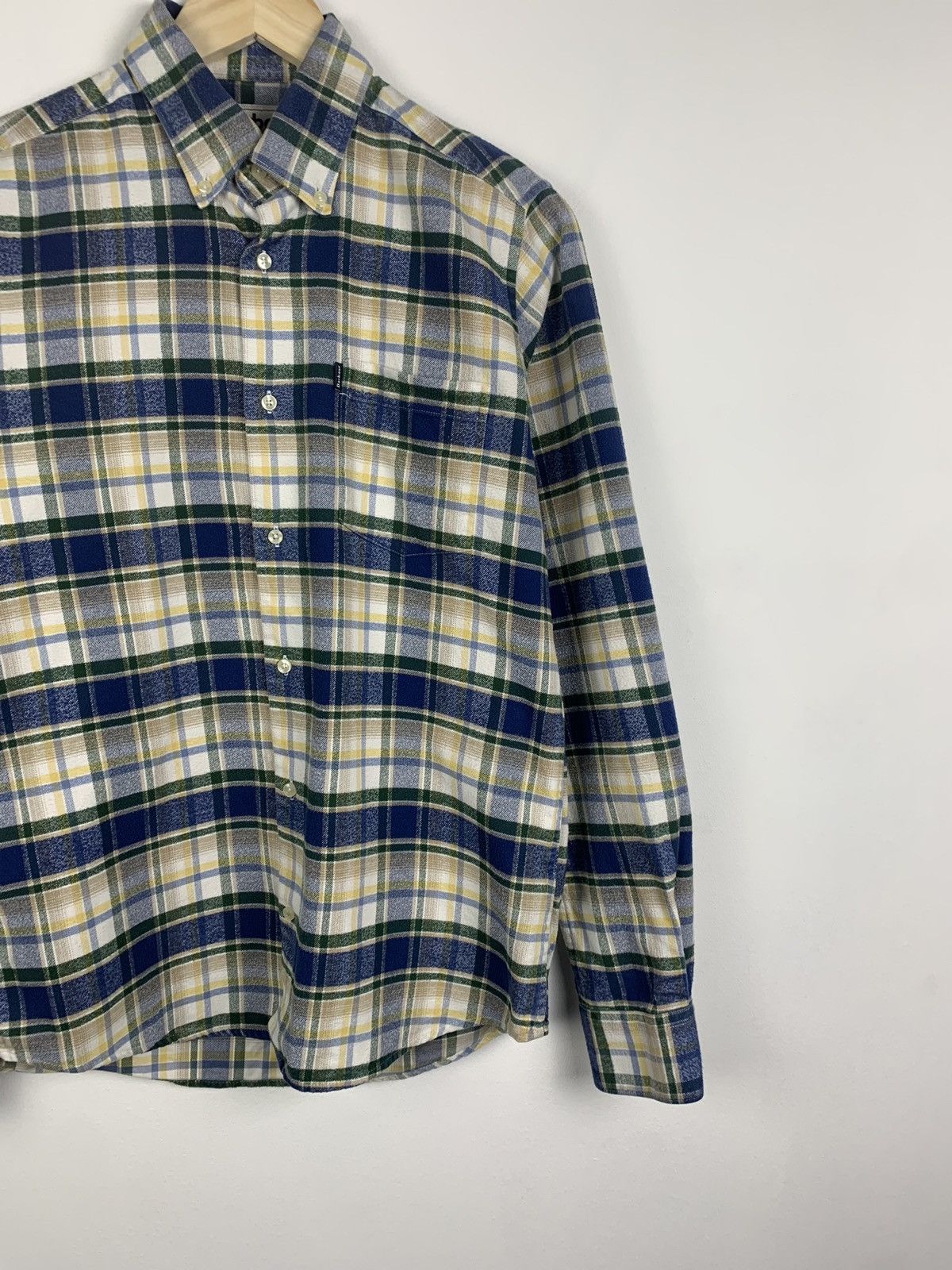Barbour Barbour Buttons Ups Flannel Shirt Long Sleeve Mens Size M Size US S / EU 44-46 / 1 - 5 Thumbnail
