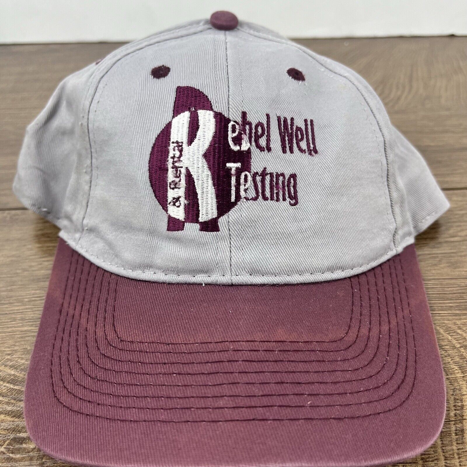 Other Rebel Well Testing Hat Snapback Hat Gray Adjustable Hat Adul Size ONE SIZE - 5 Thumbnail
