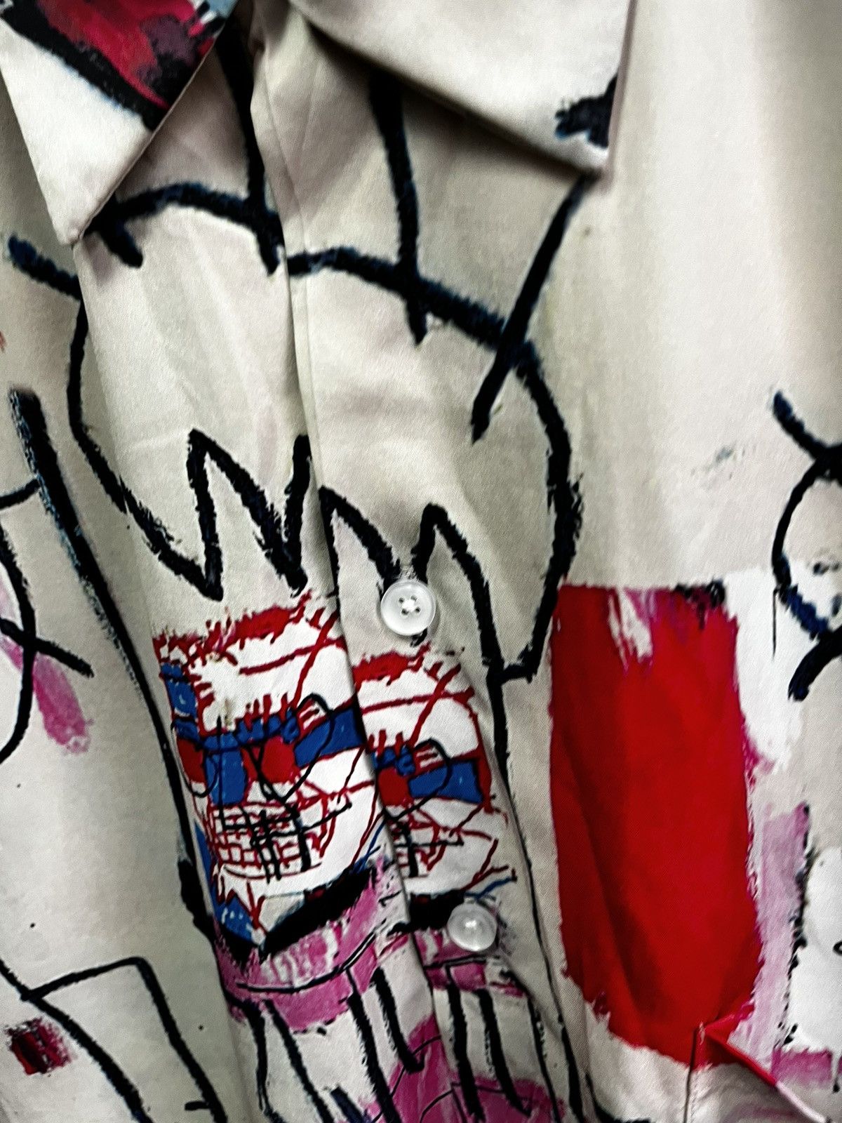 Japanese Brand × Wacko Maria Wacko Maria Basquiat Hawaiian shirt L under the water one Size US L / EU 52-54 / 3 - 5 Thumbnail
