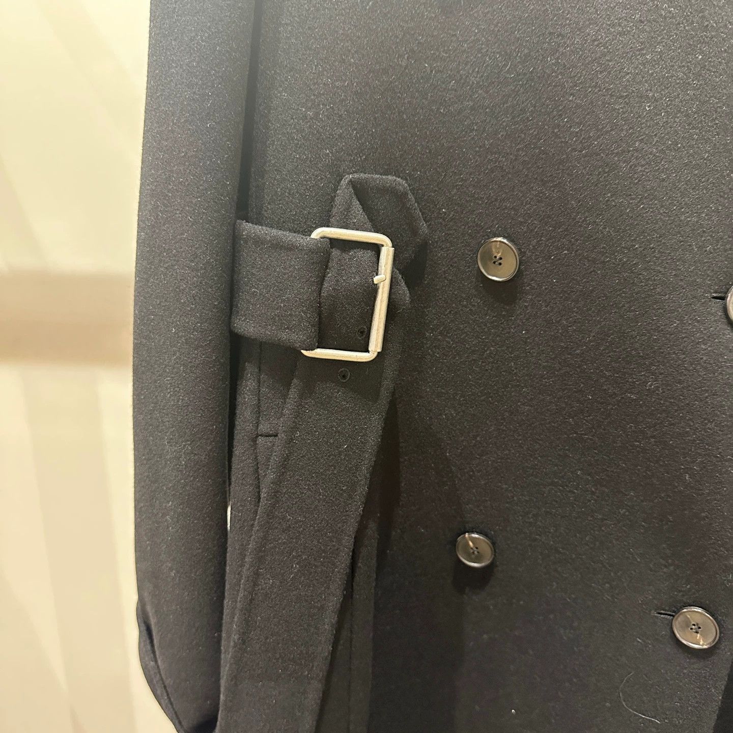 Christian Dior Monsieur Christian Dior apr184 Cashmere Black Classic Coat 40 Size M / US 6-8 / IT 42-44 - 5 Thumbnail