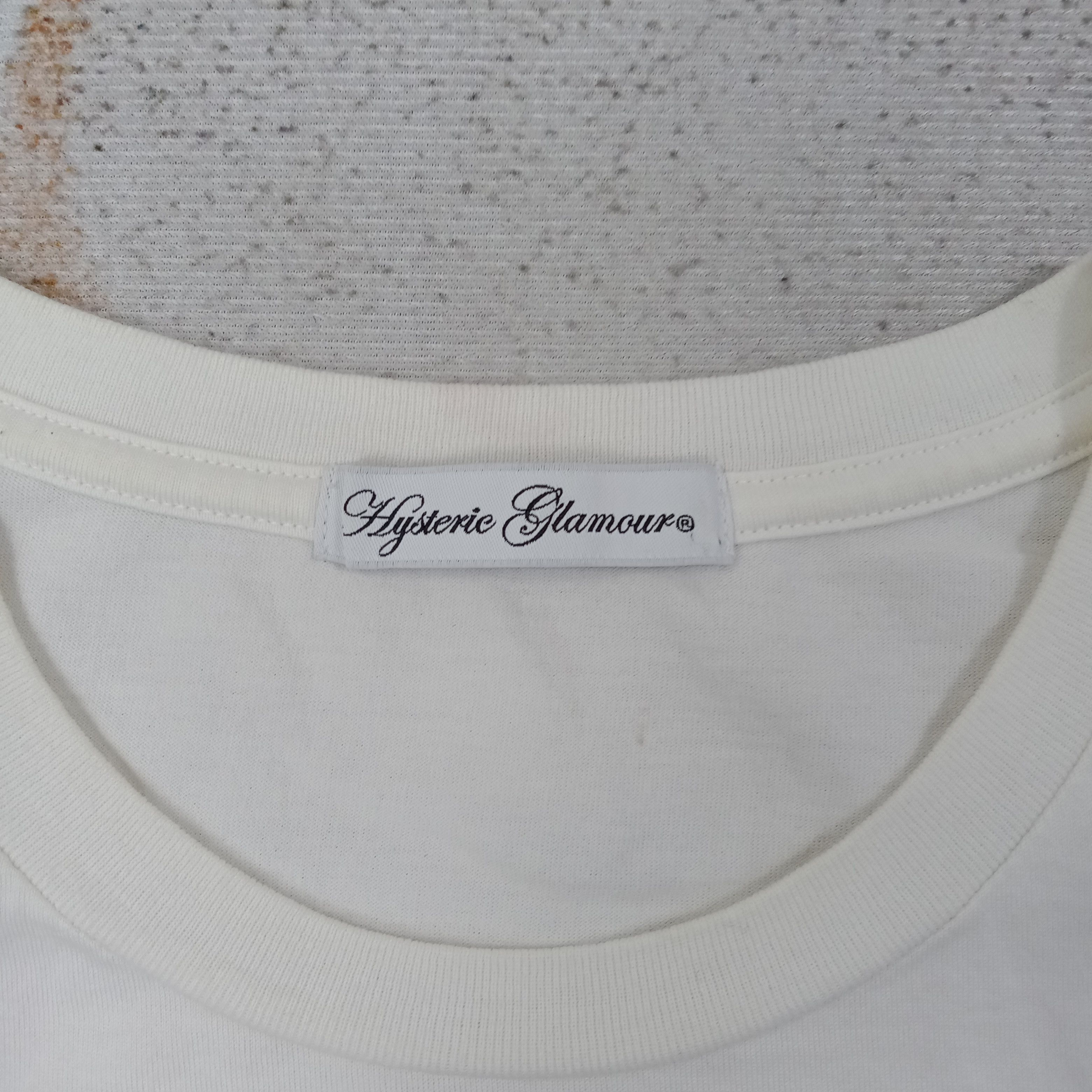 Hysteric Glamour Hysteric Glamour Bear Japanese Streetwear Tshirt C259N63 Size XS / US 0-2 / IT 36-38 - 3 Thumbnail