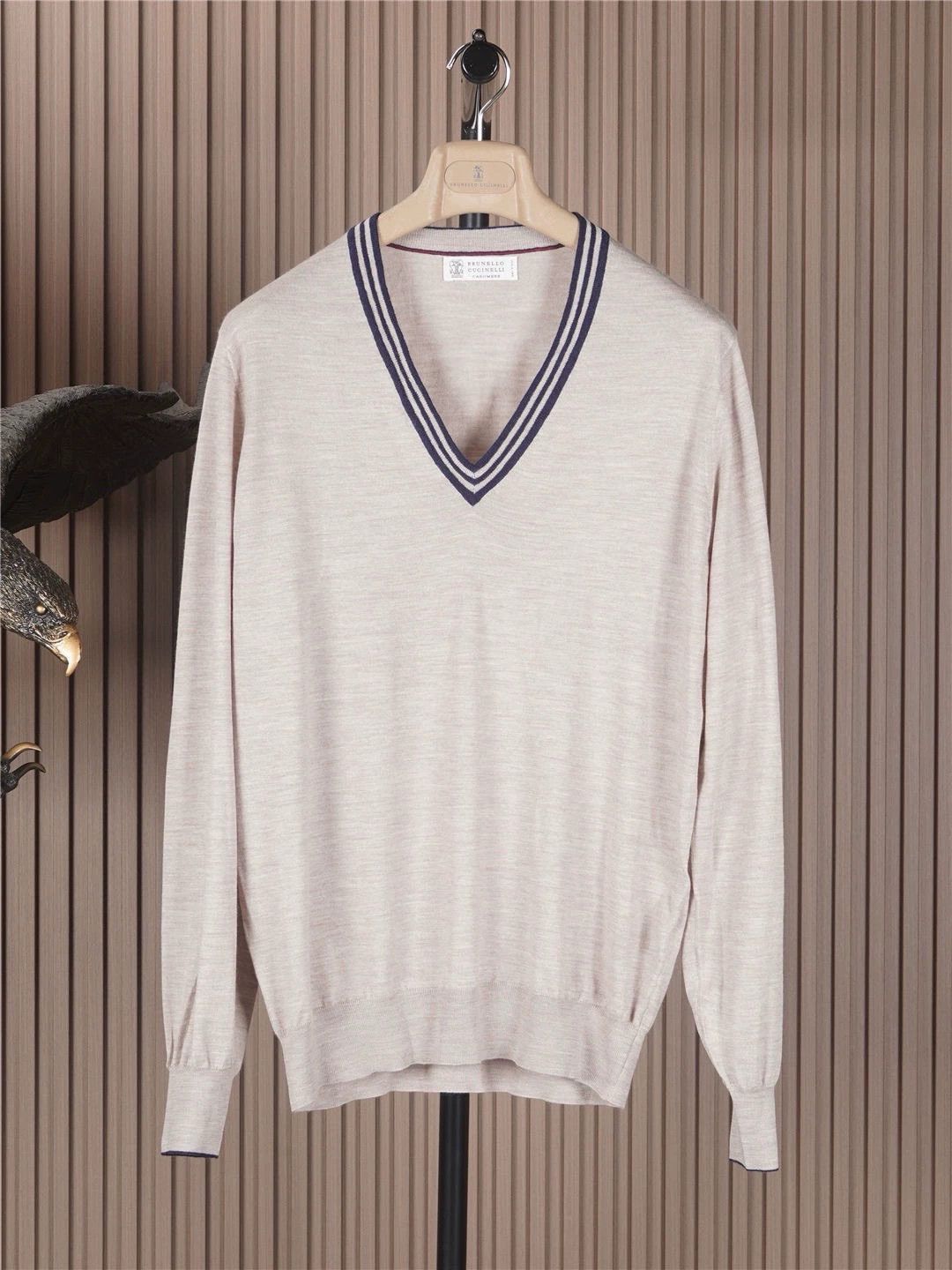 Brunello Cucinelli Brunello Cucinelli Wool Cashmere Sweater Size US L / EU 52-54 / 3 - 1 Thumbnail