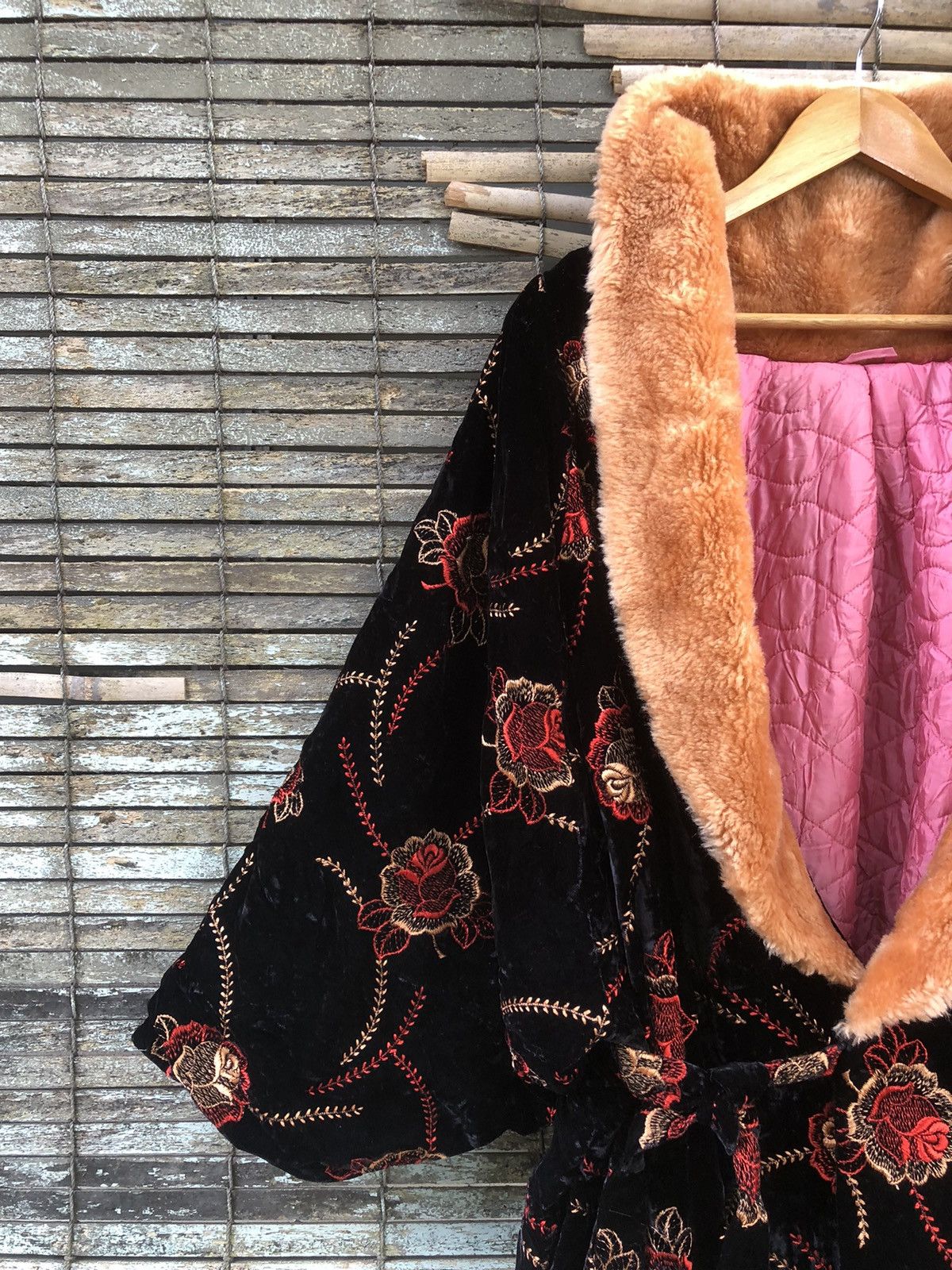 Japanese Brand × Vintage 💥MEGA RARE💥 Vintage Japanese Kimono Contra Stitch Mink Fur Size XL / US 12-14 / IT 48-50 - 5 Thumbnail