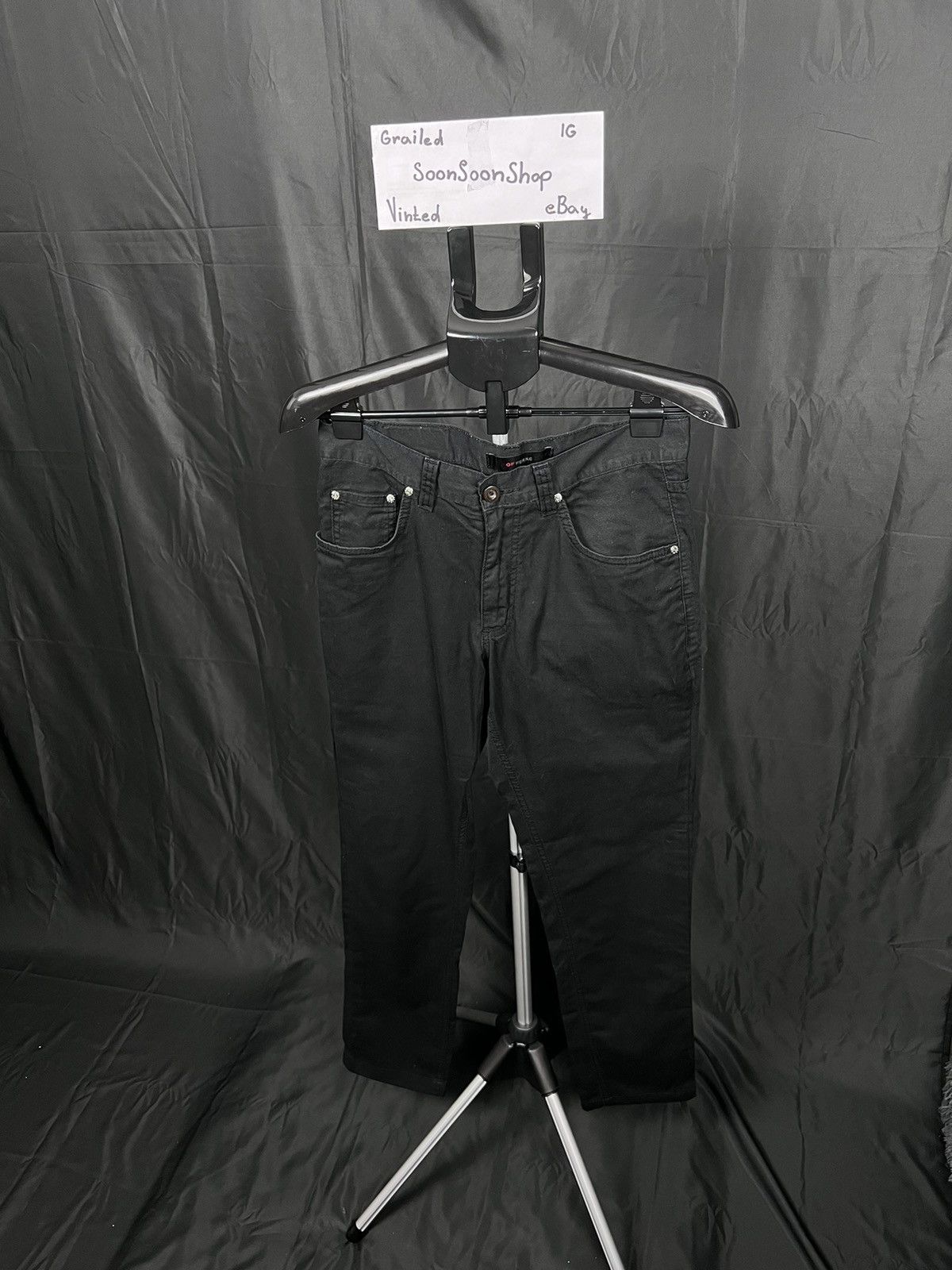 GF Ferre × Gianfranco Ferre × Vintage 🔴 Vintage GF Ferre jeans pants Size US 31 - 2 Thumbnail