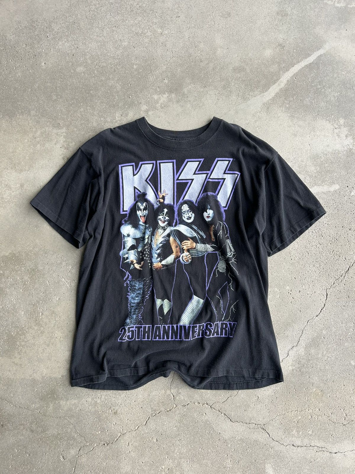Band Tees 1999 KISS 25th Anniversary Tour Merch Concert Size US XL / EU 56 / 4 - 1 Thumbnail