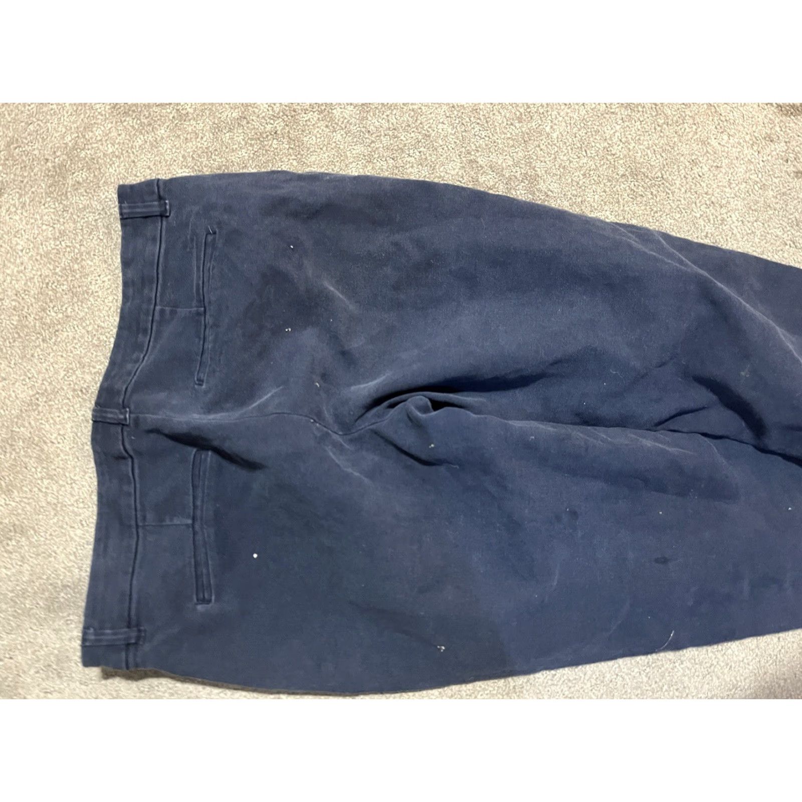 Old Navy Old Navy Harper Dress Pants Womens 10 Blue Mid Rise Straight Stretch Career Pants Size 32" / US 10 / IT 46 - 4 Thumbnail