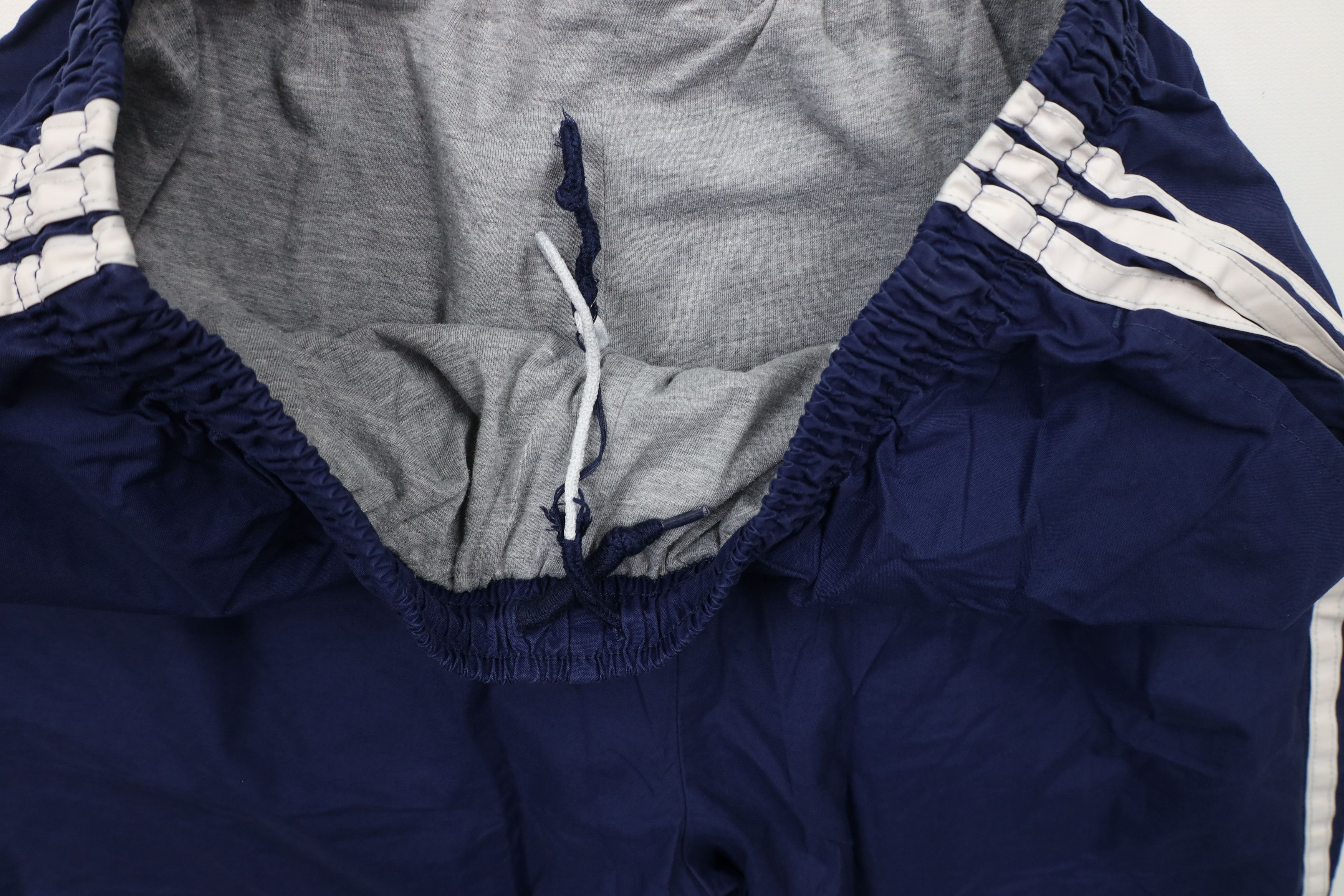 Adidas × Vintage Vintage 90s Adidas Out Striped Lined Wide Leg Pants Blue Size US 36 / EU 52 - 8 Thumbnail
