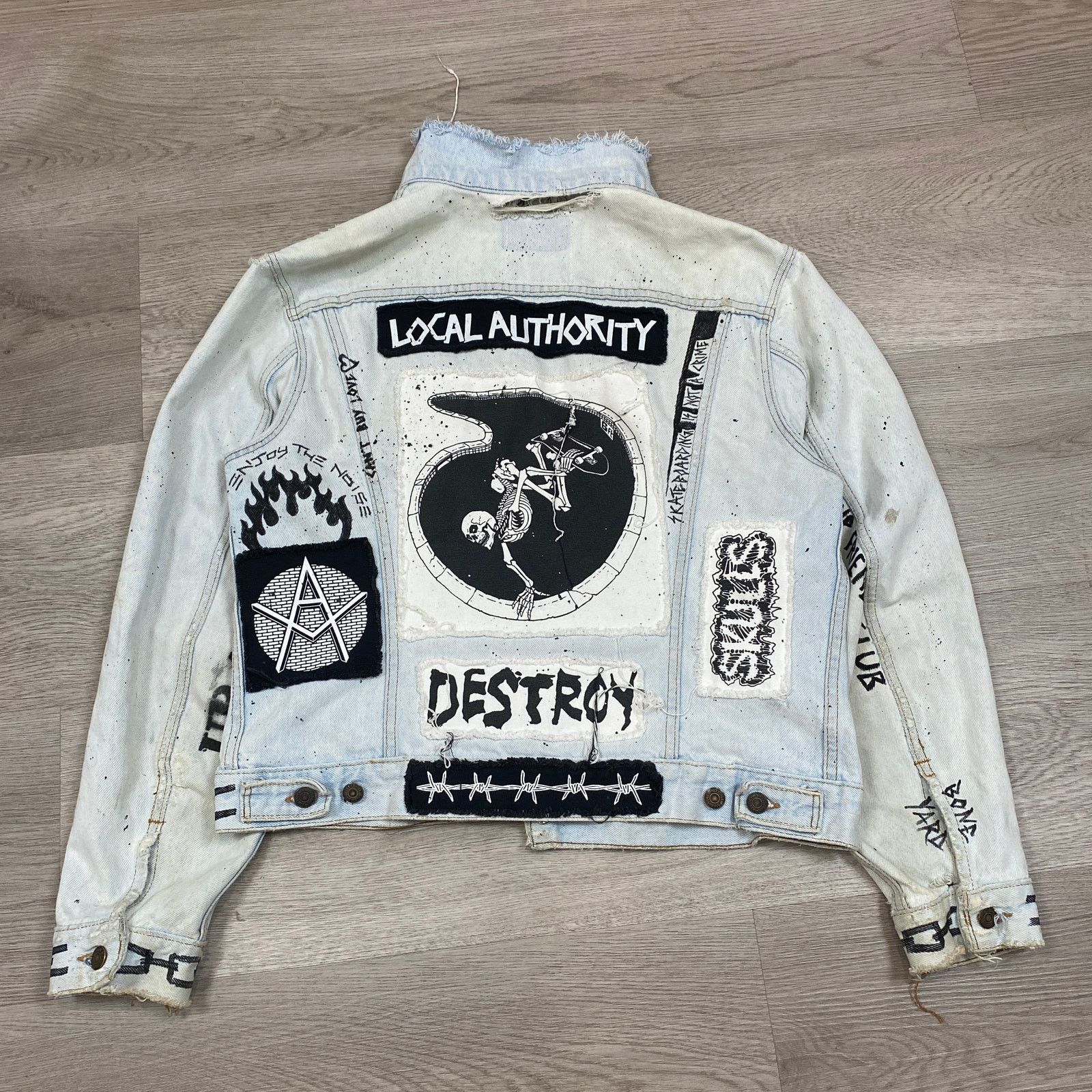 Local Authority Local Authority VTG 90s Levi's Denim Jacket Jeans Set Y2K Size US 32 / EU 48 - 3 Thumbnail