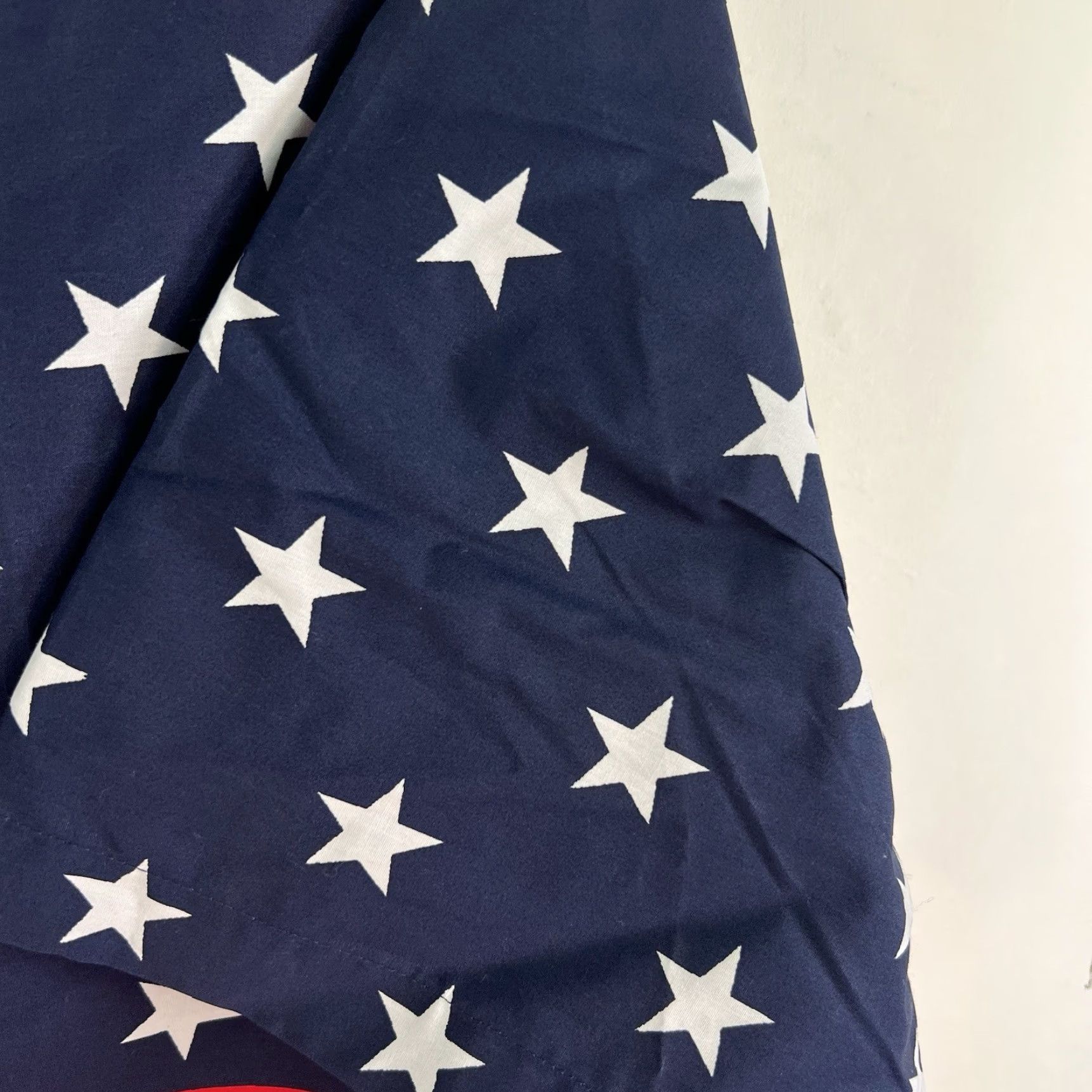 Vintage VINTAGE KINGSIZE Men's USA Flag Shirt Long Sleeve Button-Up 2XLT Patriotic Blue Size US XXL / EU 58 / 5 - 3 Thumbnail