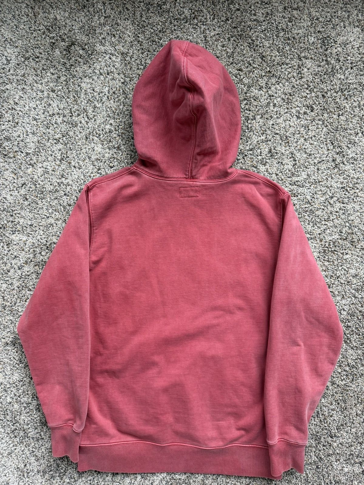 Supreme Supreme washed red hoodie spell out size XL Size US XL / EU 56 / 4 - 23 Thumbnail