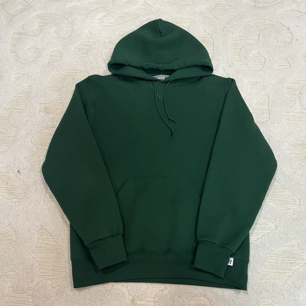 Russell Athletic Vintage Russell Athletic Green Hoodie Sweatshirt Size US M / EU 48-50 / 2 - 1 Thumbnail