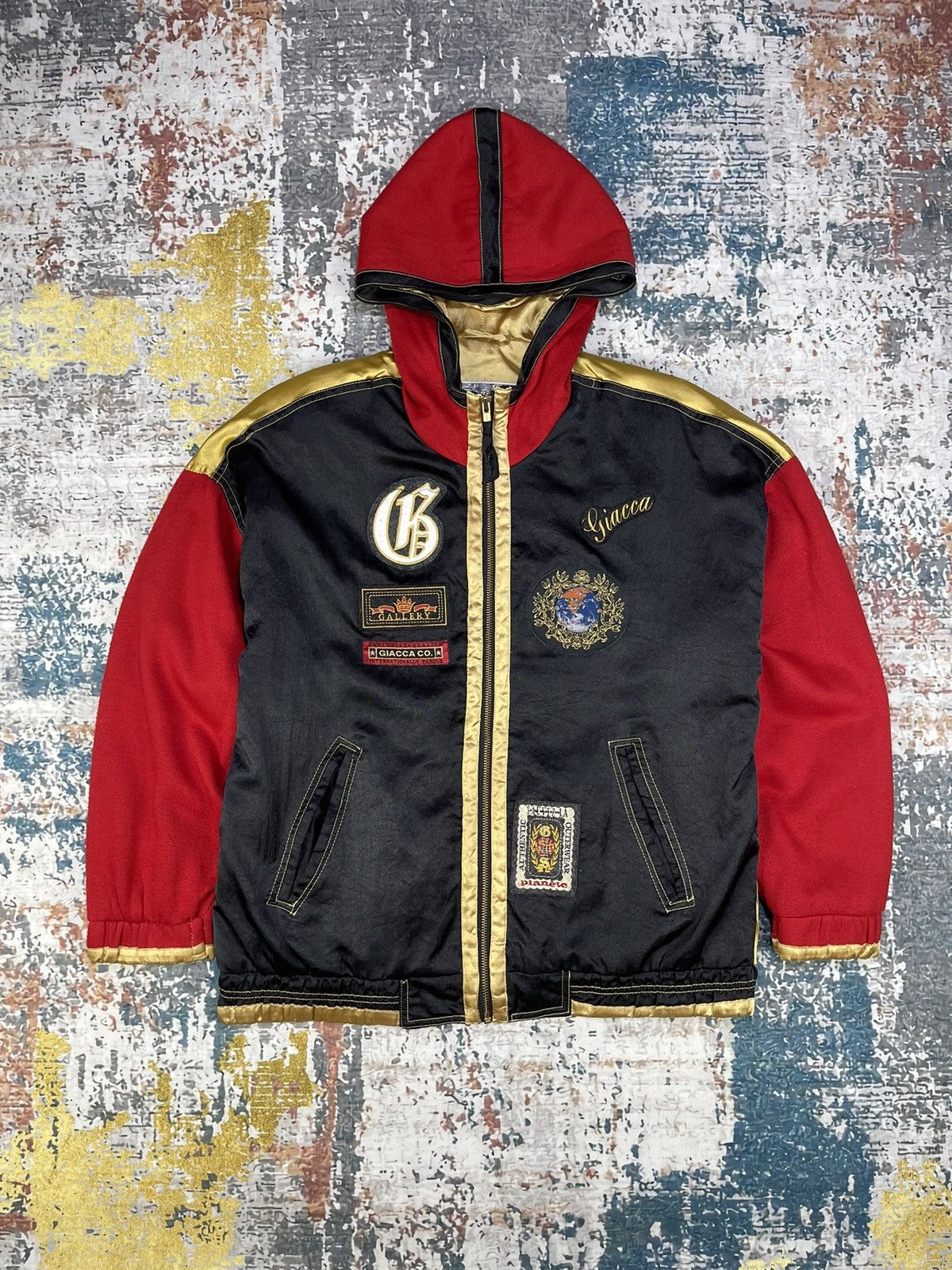 Vintage Vtg Gallery Sports GRACCA Back Big Map Graphics Size US S / EU 44-46 / 1 - 1 Thumbnail