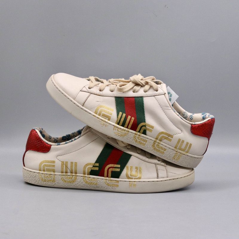 Gucci GUCCI Ace Stripe Low-Top Fashion Sneakers for Women -2508 Size US 6 / IT 36 - 5 Thumbnail