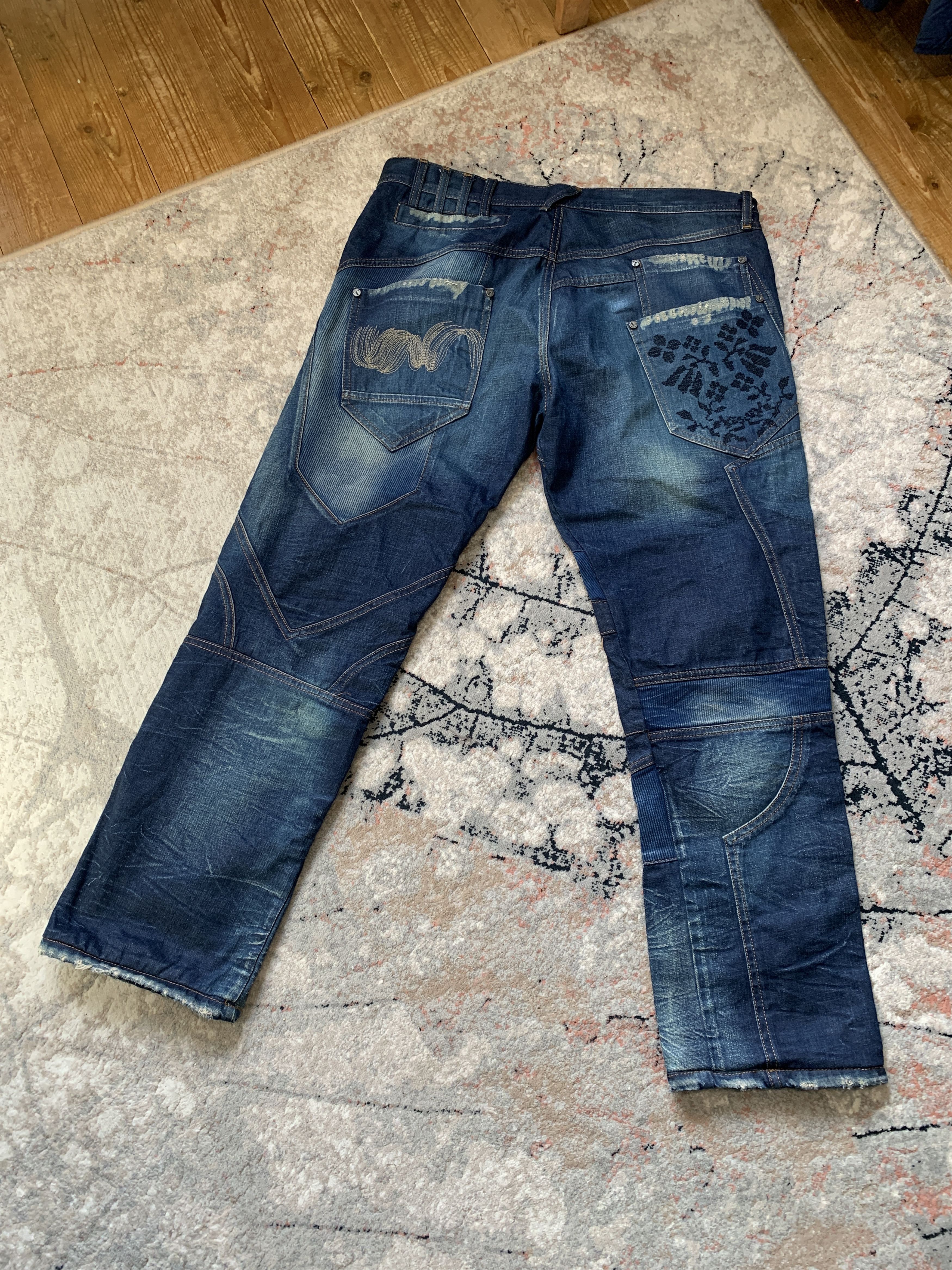 Japanese Brand Bar Of Denim Vintage Jeans Size US 36 / EU 52 - 9 Thumbnail