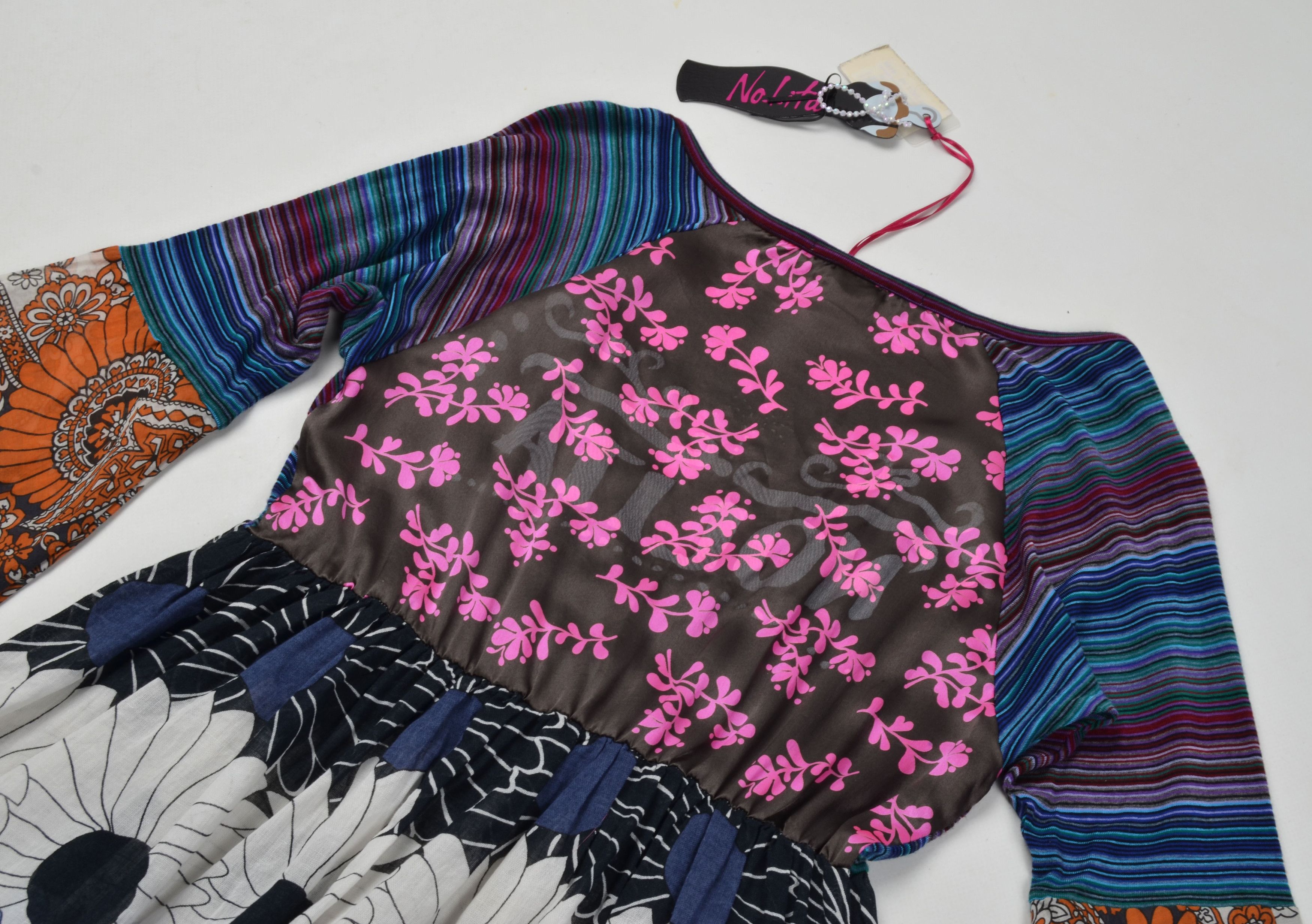 Designer × Vintage Nolita North Little Italy Y2K Fairy Boho Bell Sleeve Floral Size M / US 6-8 / IT 42-44 - 11 Thumbnail