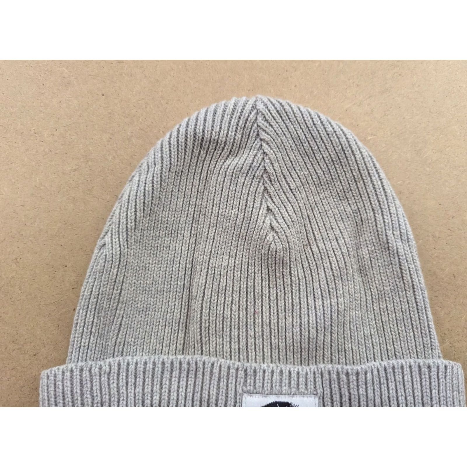 Diesel DIESEL Beanie K-Coder Hat Mohawk Only The Brave Punk Goth Melange Grey Wool Blend Knit Unisex Adults One Size Gray Shoes? Size ONE SIZE - 7 Thumbnail