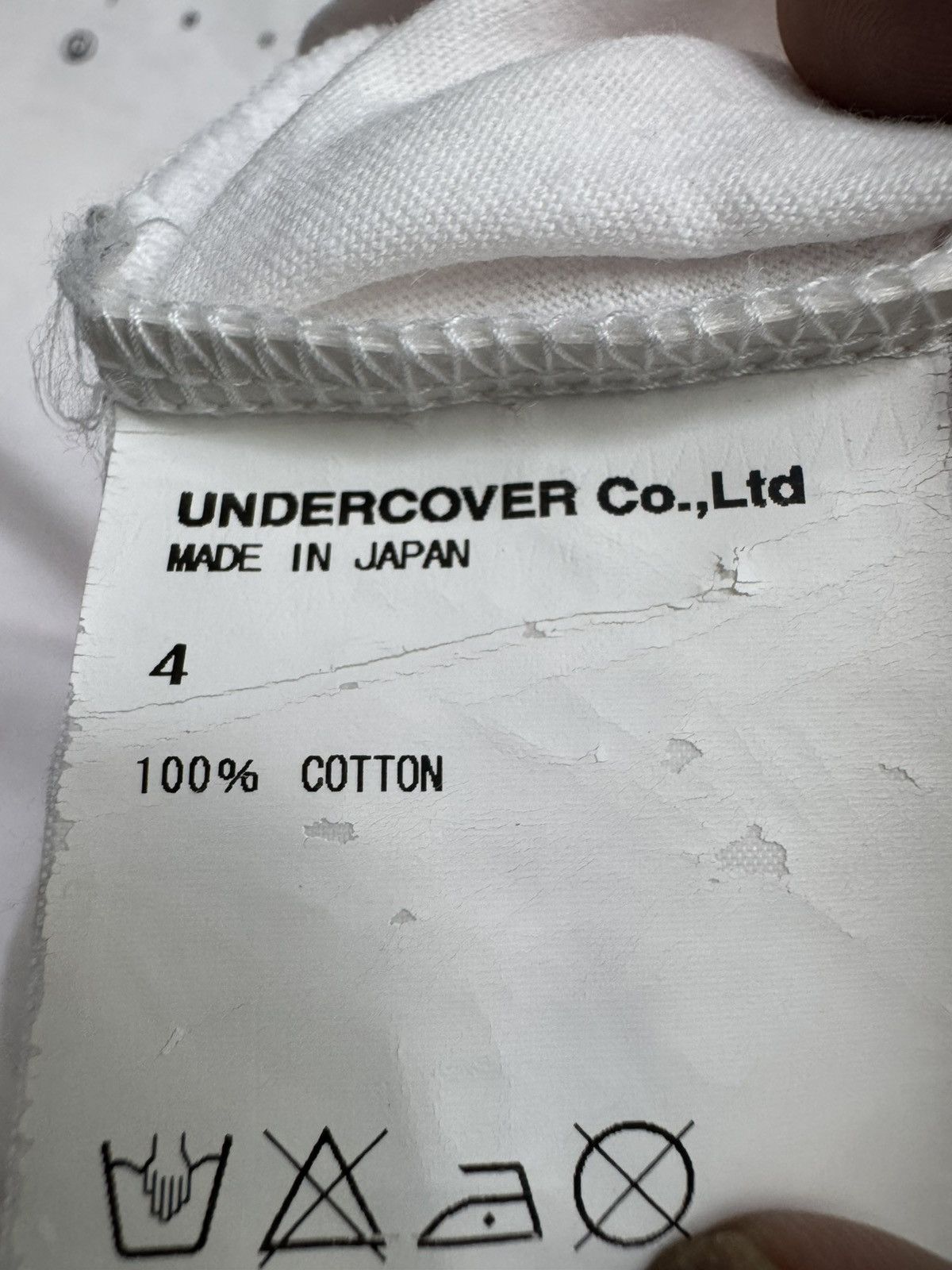 Undercover Undercover "organic/inorganic" t-shirt Size US XL / EU 56 / 4 - 9 Thumbnail