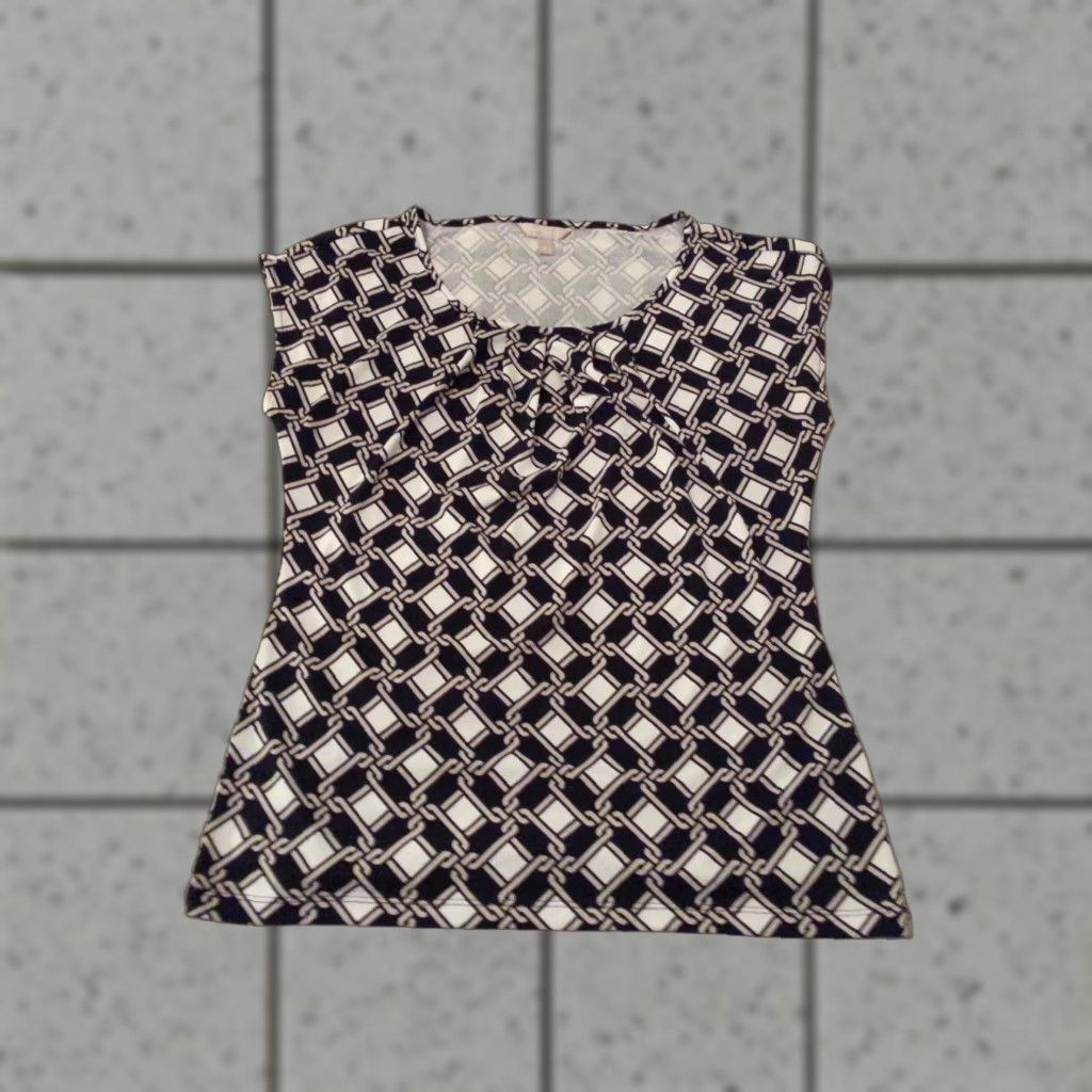 Banana Republic VINTAGE Banana Republic Shirt Blouse M Medium Black Womens Size M / US 6-8 / IT 42-44 - 1 Thumbnail
