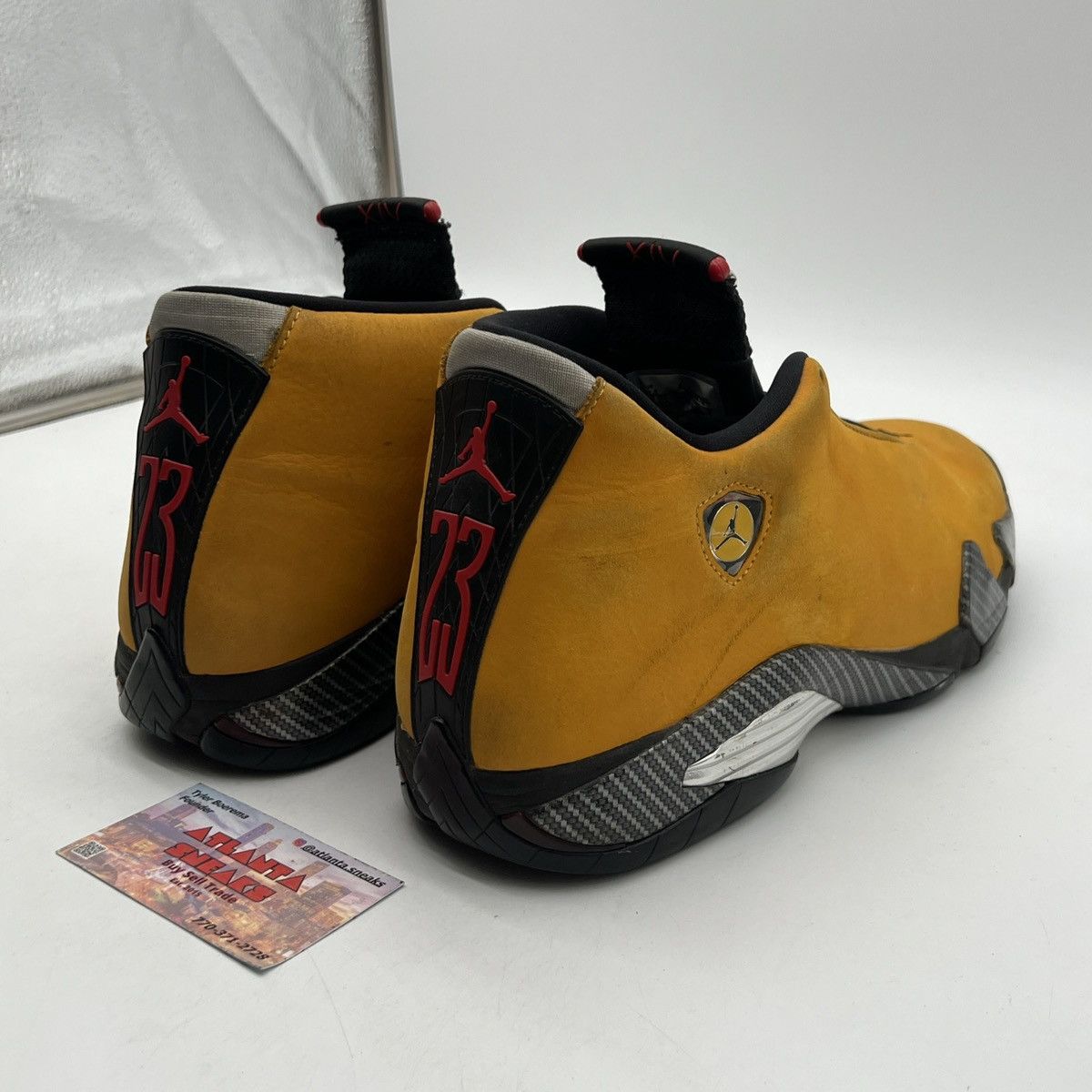 Jordan Brand Air Jordan 14 reverse Ferrari Size US 11.5 / EU 44-45 - 5 Thumbnail