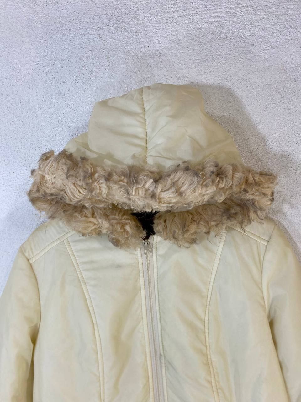 Vintage vintage white bear skiwear retro puffer jacket talon zipper Size US M / EU 48-50 / 2 - 2 Thumbnail
