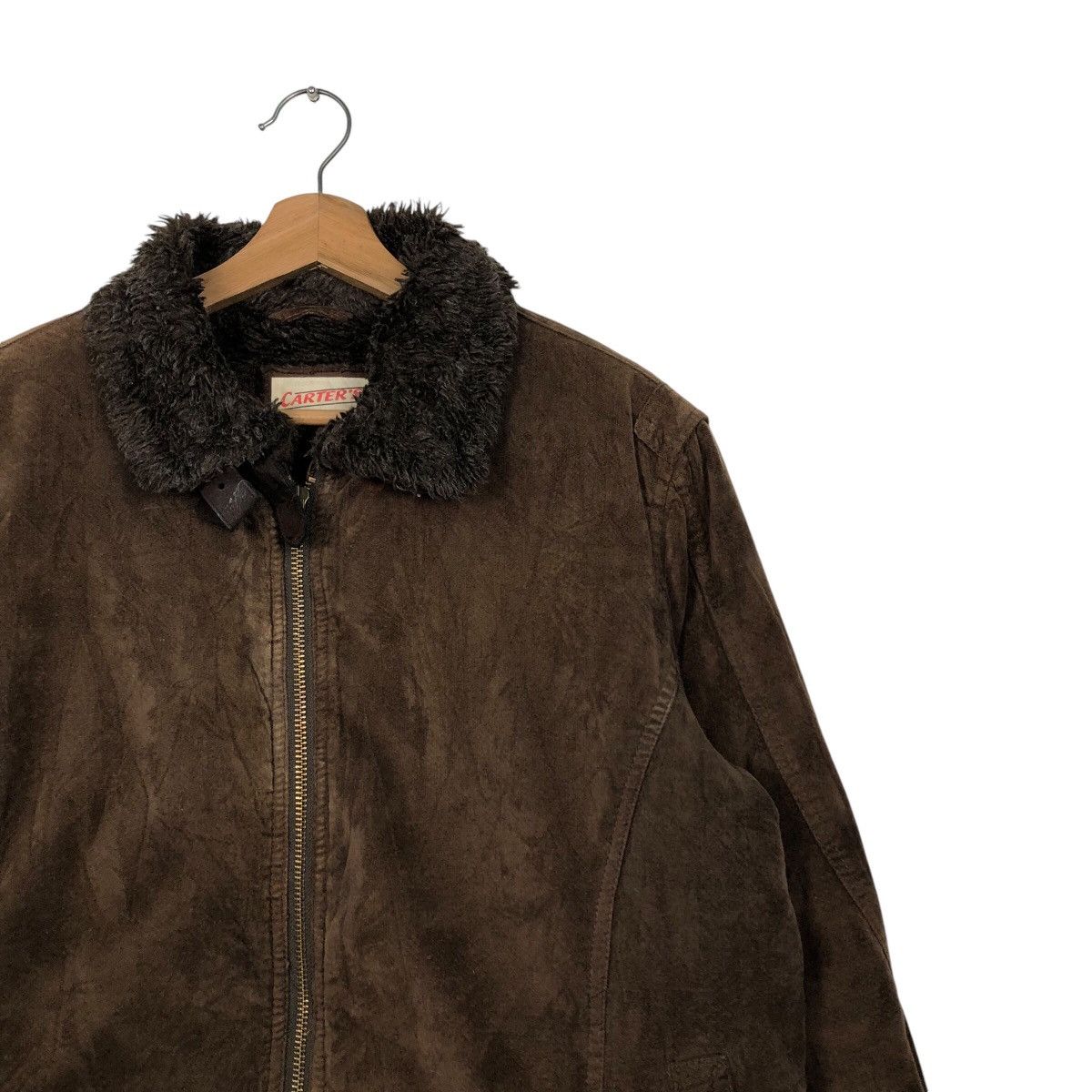 Japanese Brand × Vintage Vintage Biker Jacket Carter's Mink Fur Blanket Issey Miyake Size US L / EU 52-54 / 3 - 7 Thumbnail