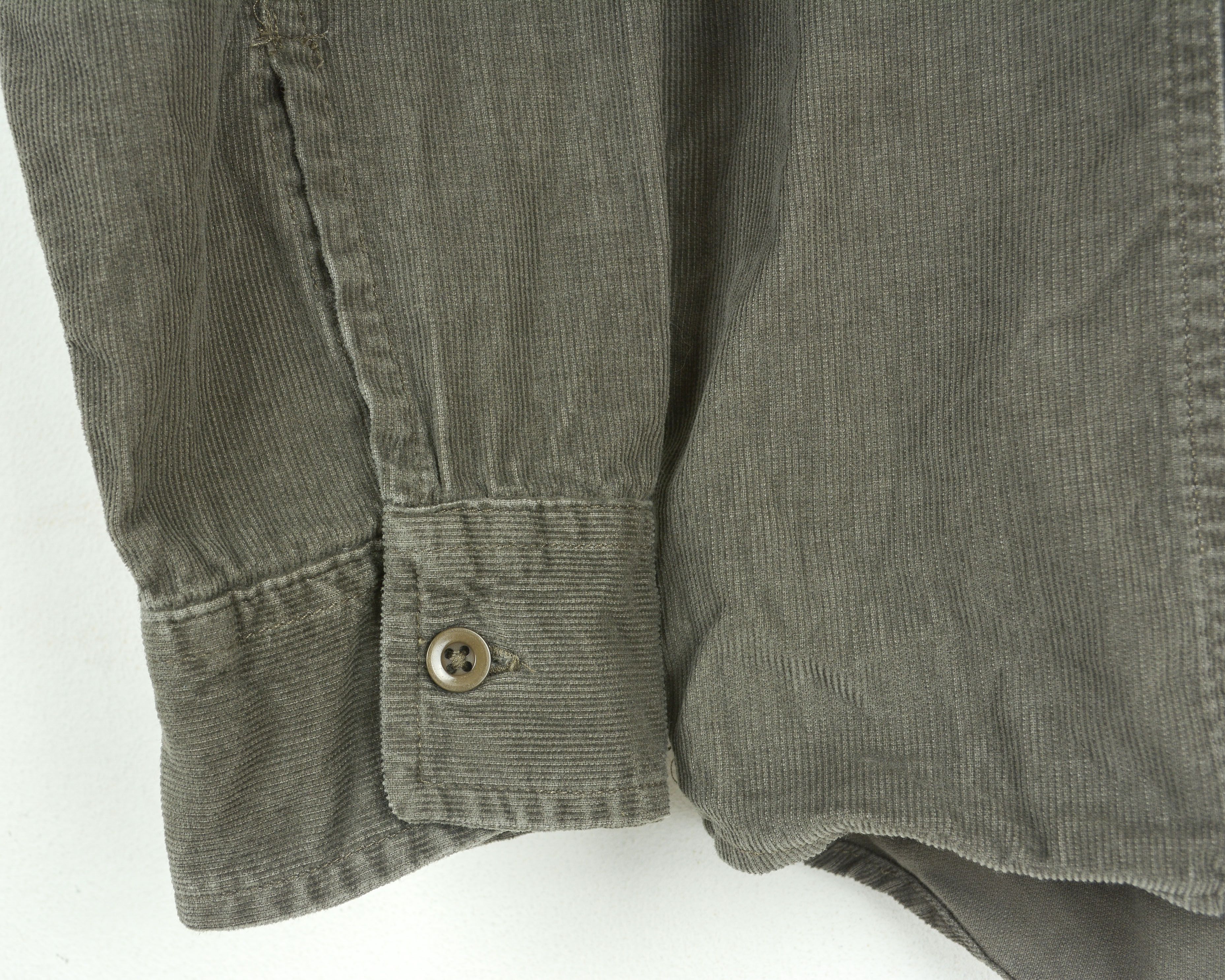 Other × Vintage WATSON'S Men M Casual Shirt Corduroy Cotton Cord Retro Size US M / EU 48-50 / 2 - 6 Thumbnail