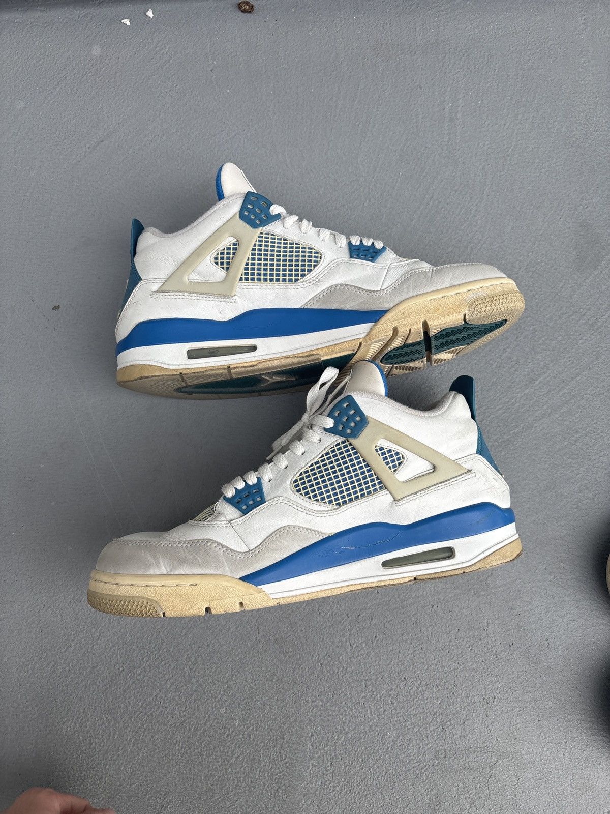 Jordan Brand × Nike Jordan 4 Military Blue 2012 Size US 12 / EU 45 - 6 Thumbnail