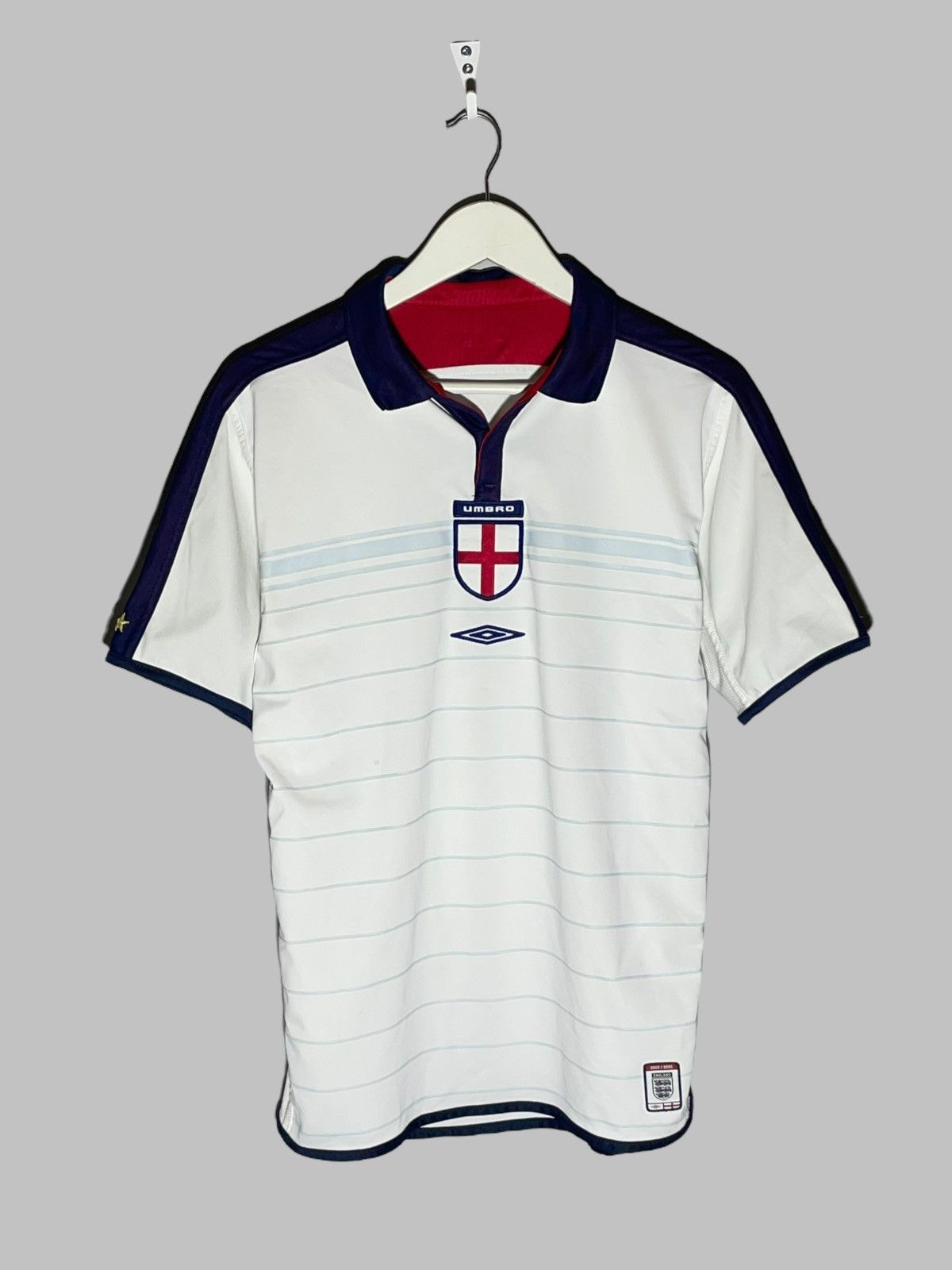 Umbro England Umbro 2004 Home Reversible Football Shirt Size US S / EU 44-46 / 1 - 1 Thumbnail